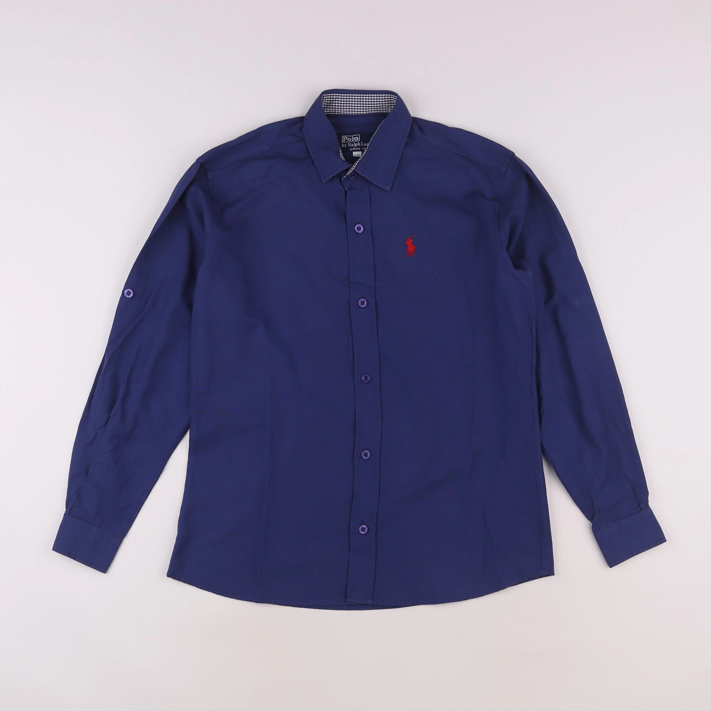 Ralph Lauren - chemise bleu - 12 ans