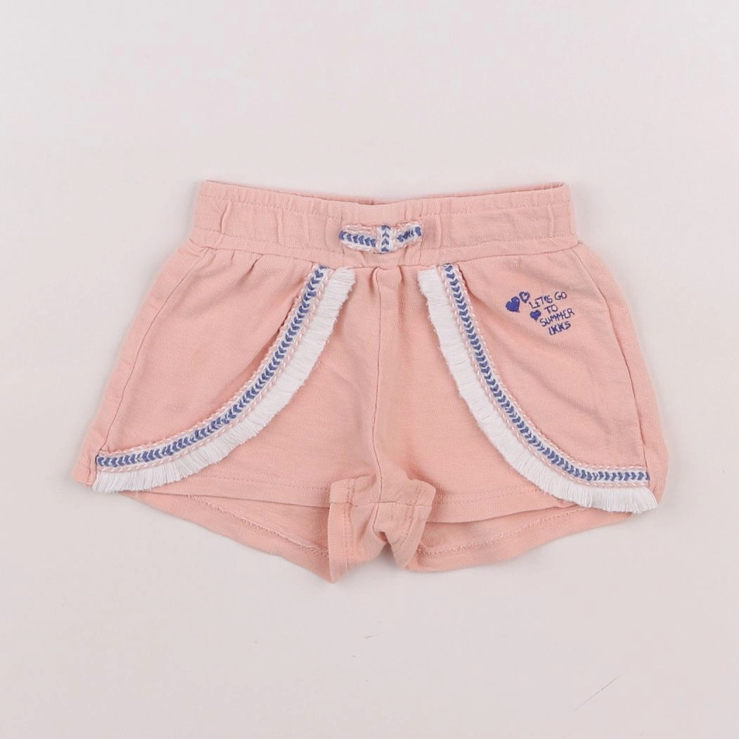 IKKS - short rose - 18 mois