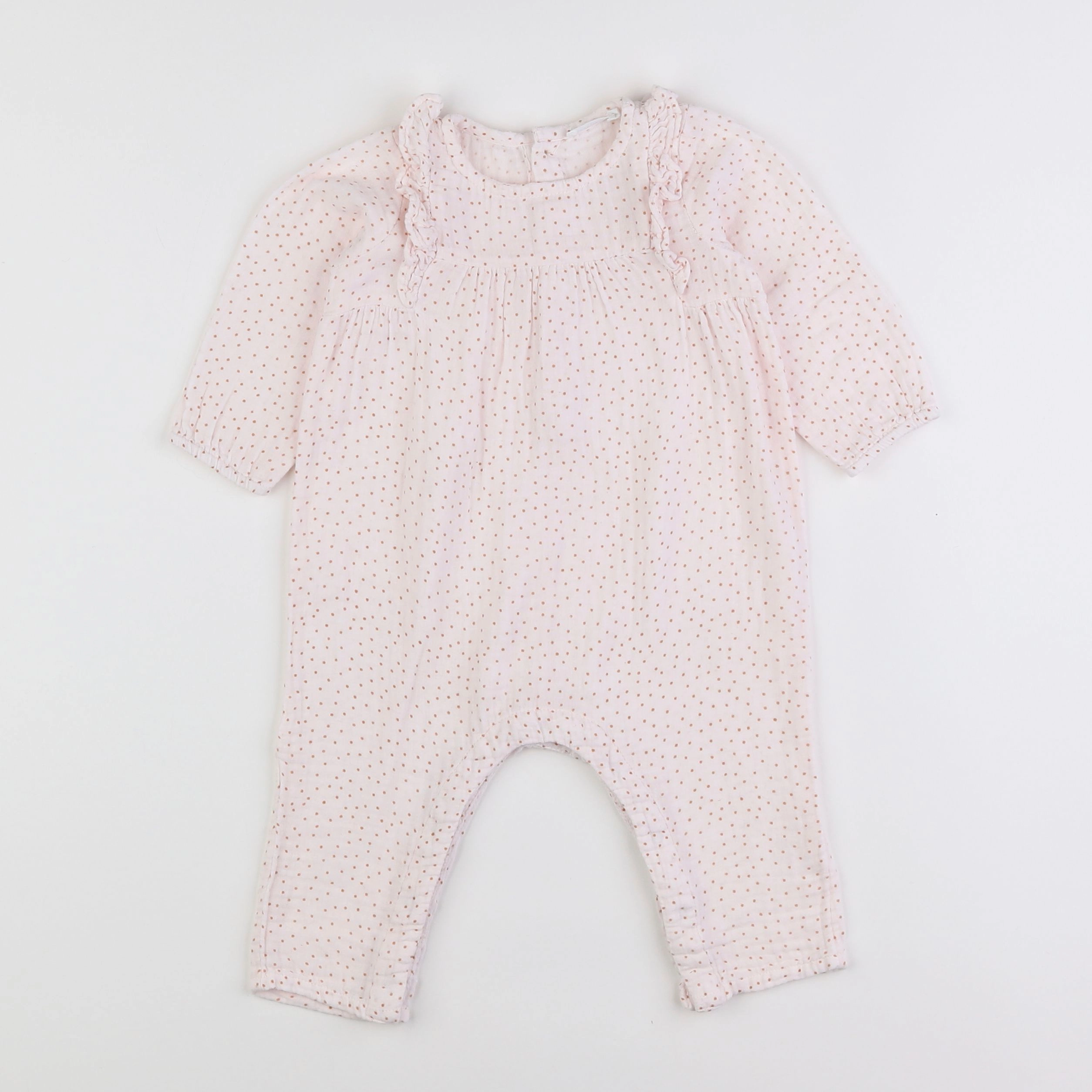 Boutchou - combinaison rose - 9 mois