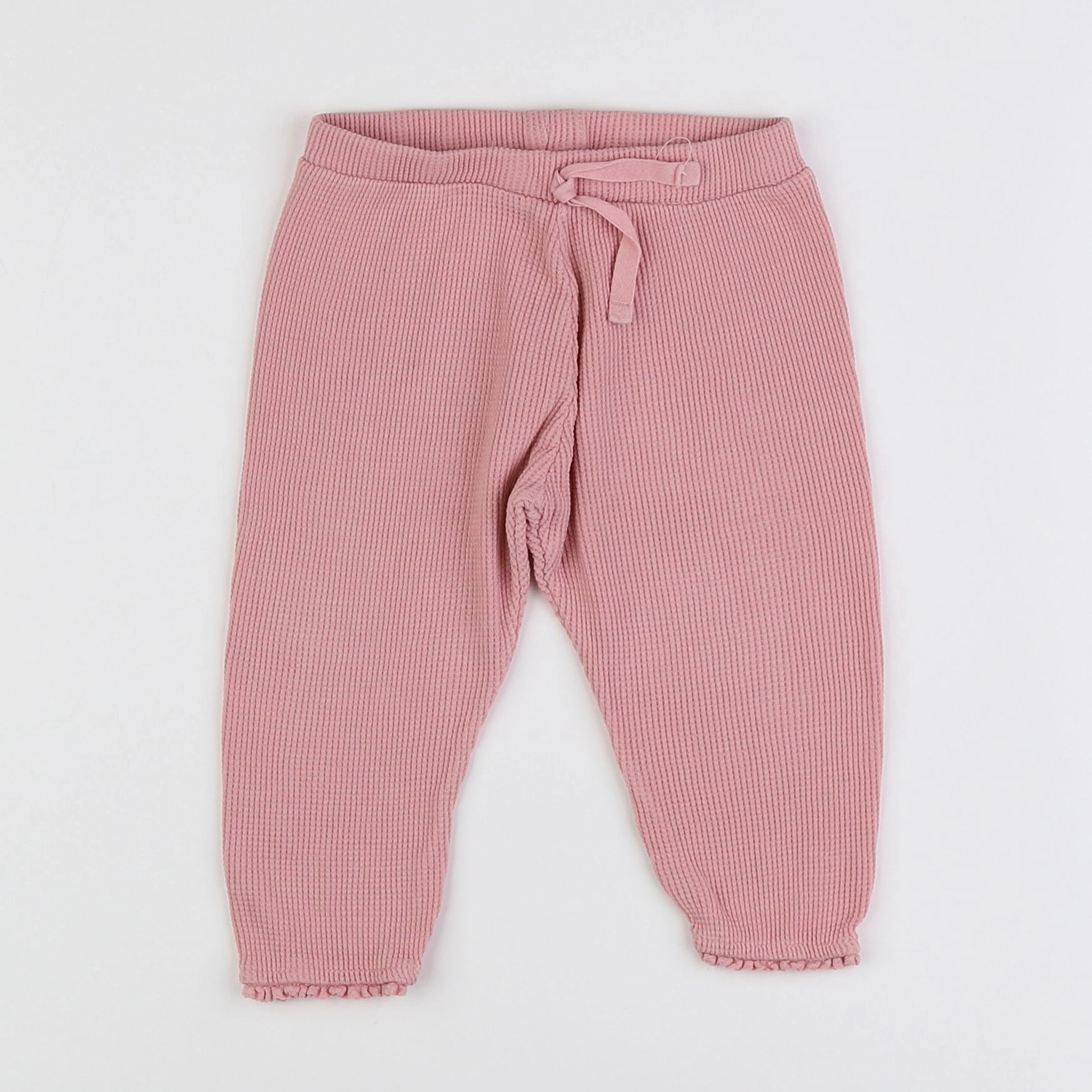 Zara - legging rose - 9/12 mois