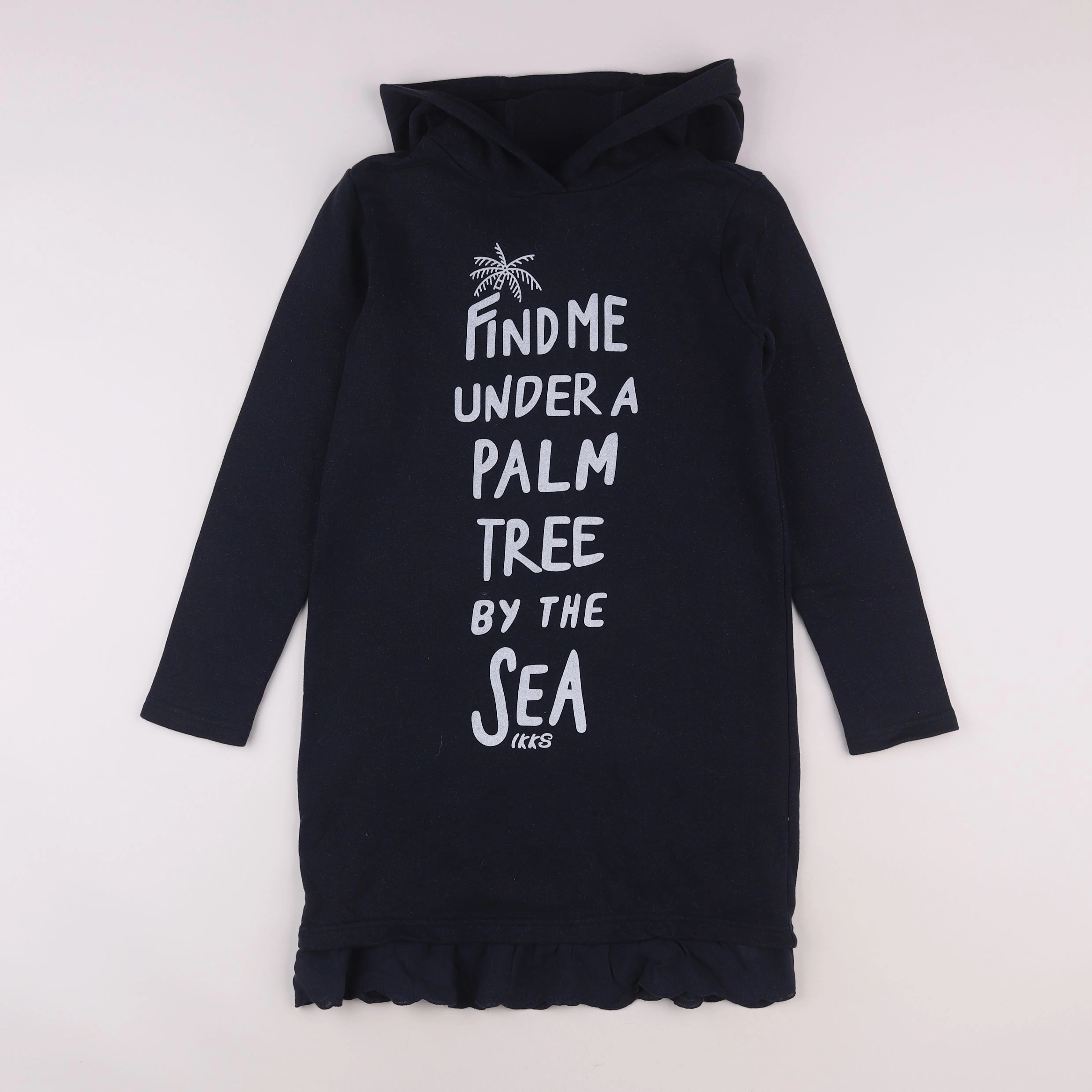 IKKS - robe bleu - 10 ans
