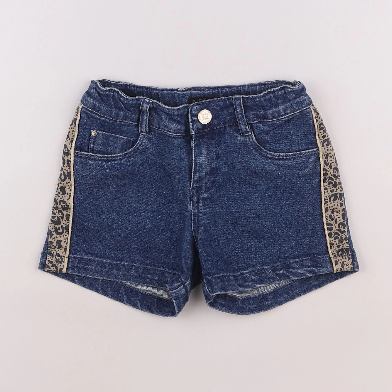 IKKS - short bleu - 8 ans