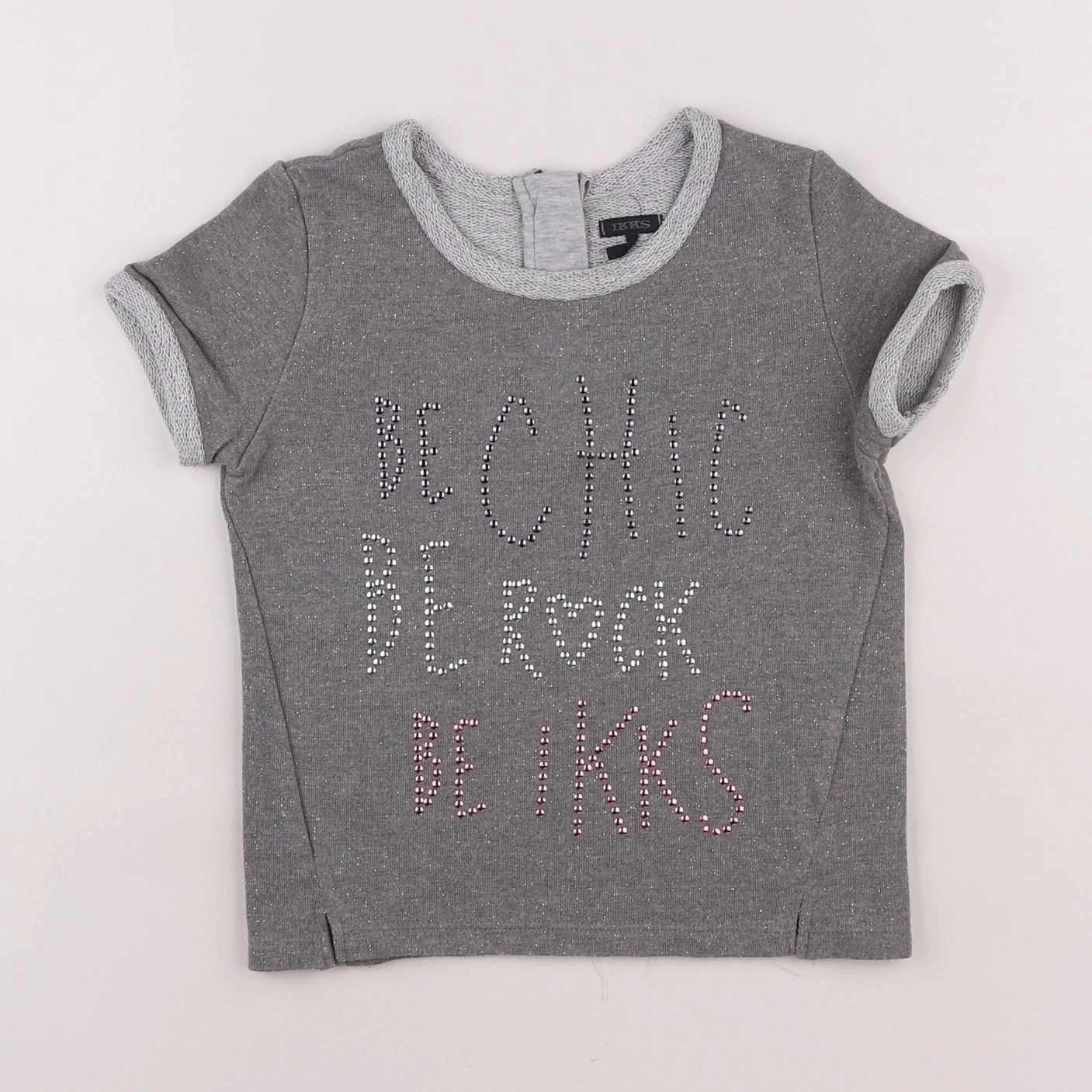 IKKS - tee-shirt gris - 6 ans