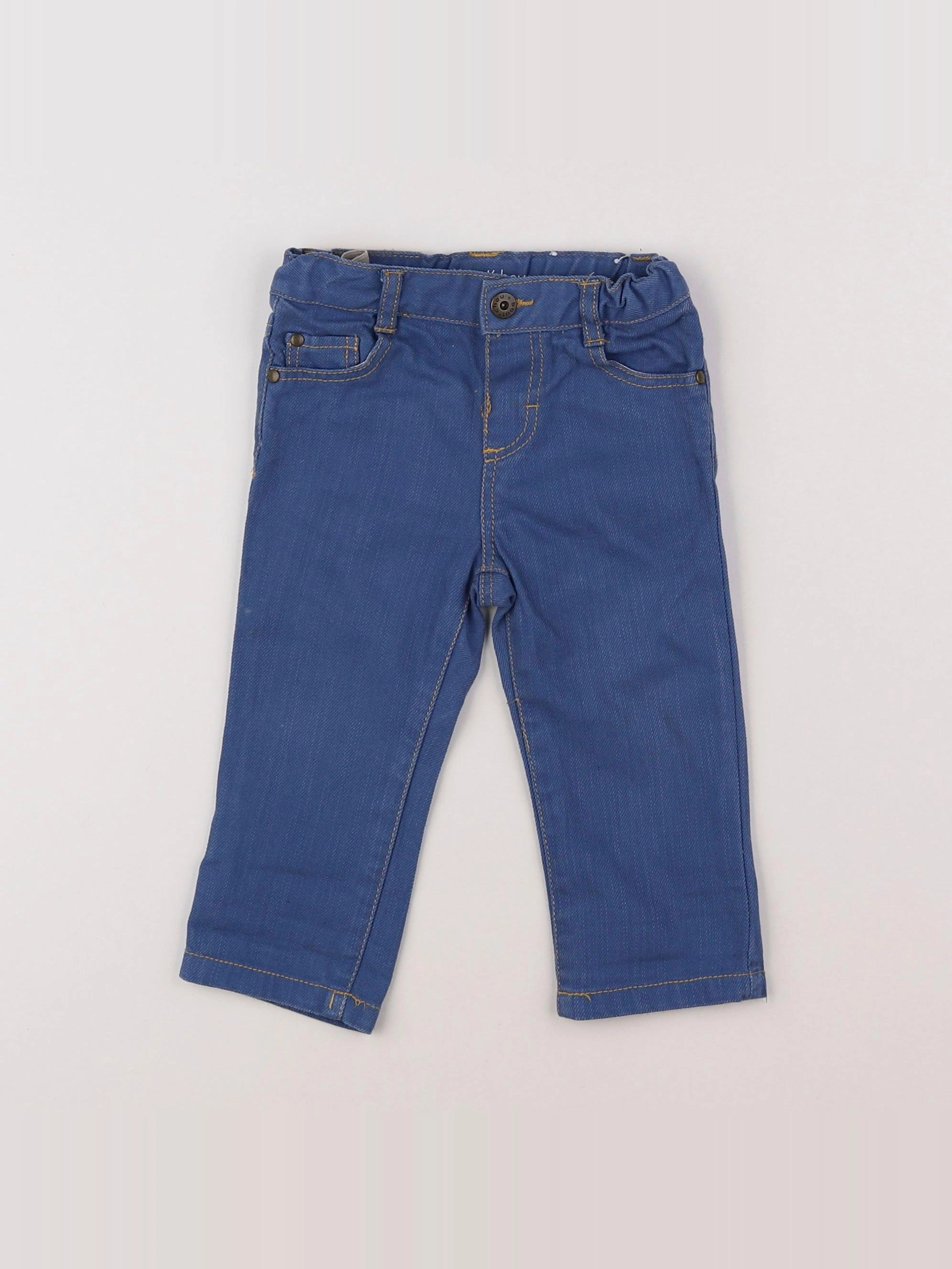 Boutchou - jean bleu - 9 mois
