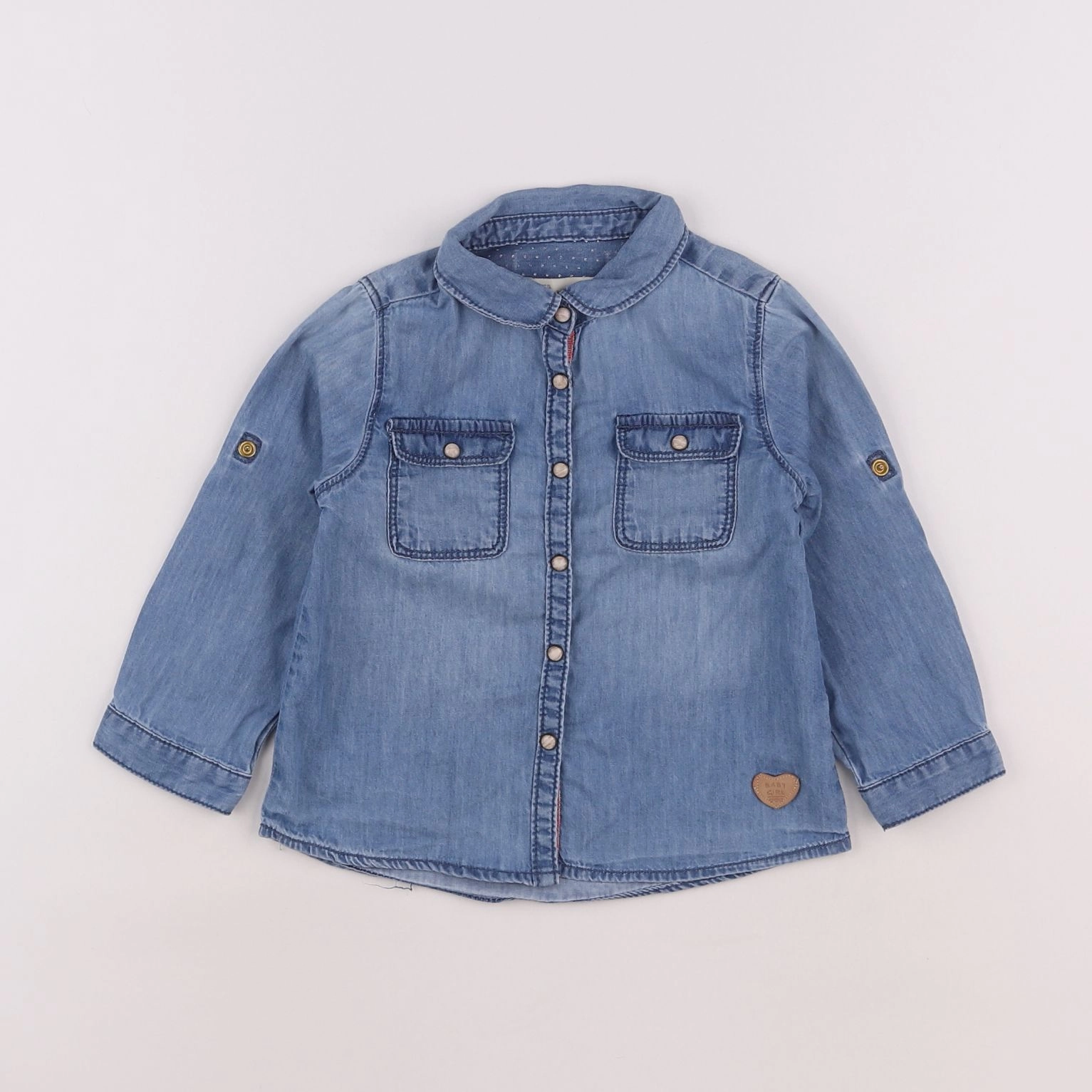 Zara - chemise bleu - 18 mois à 2 ans