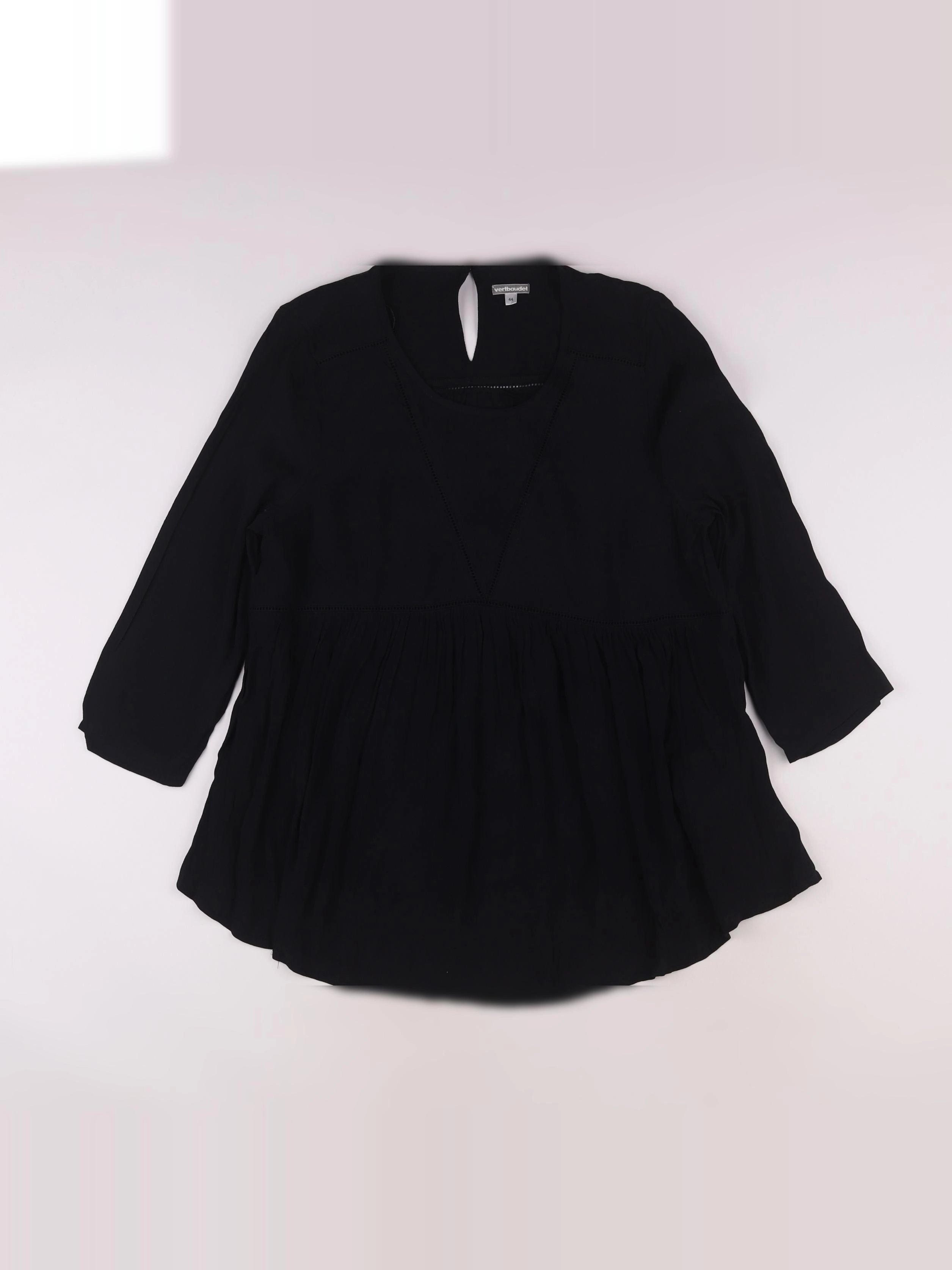 Vertbaudet - blouse grossesse noir - 44