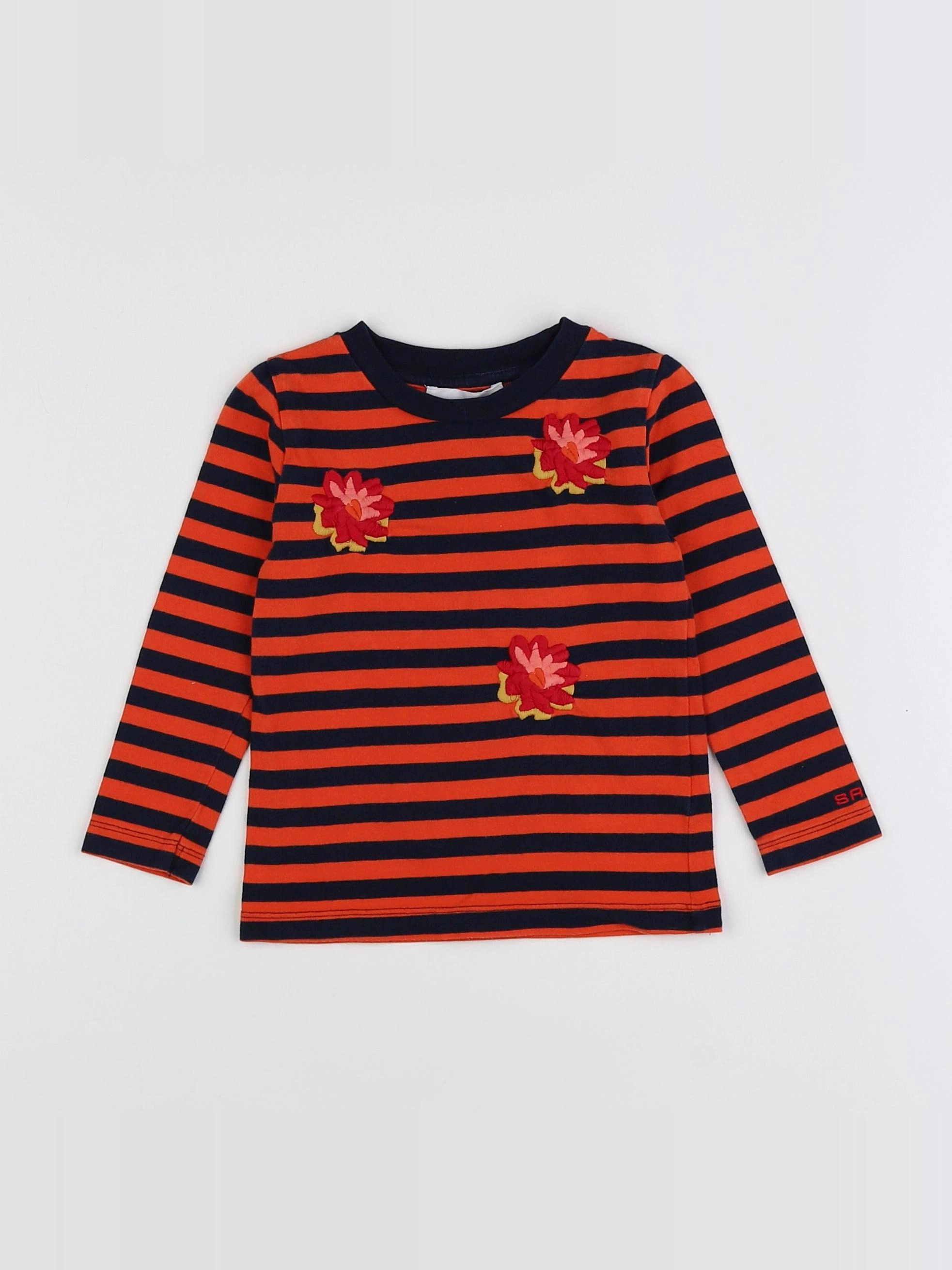 Sonia Rykiel - tee-shirt orange - 2 ans