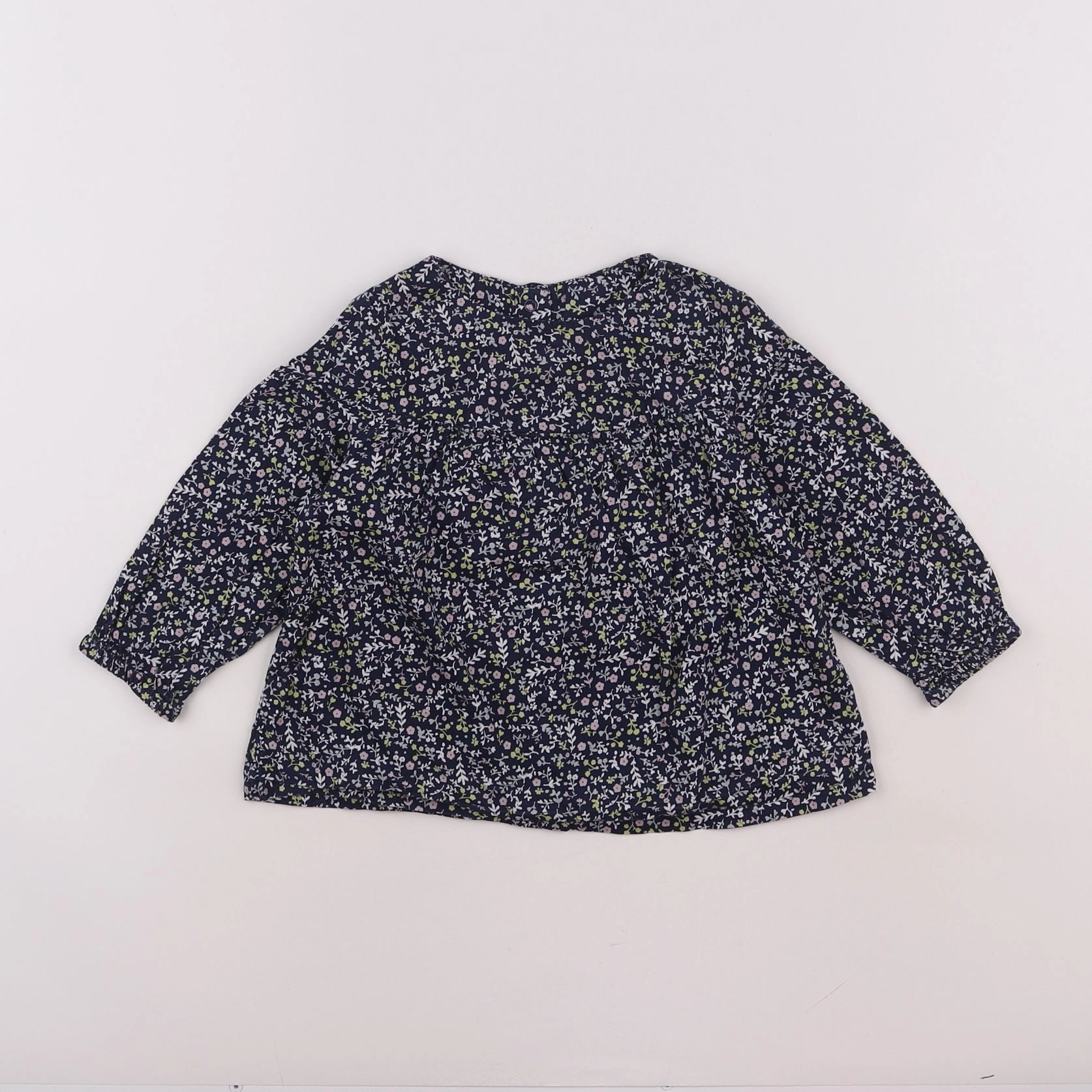 Tape à l'oeil - blouse bleu - 18 mois
