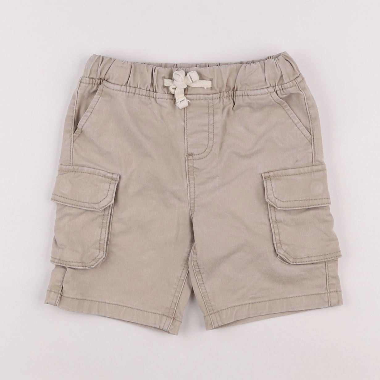 Vertbaudet - short beige - 5 ans