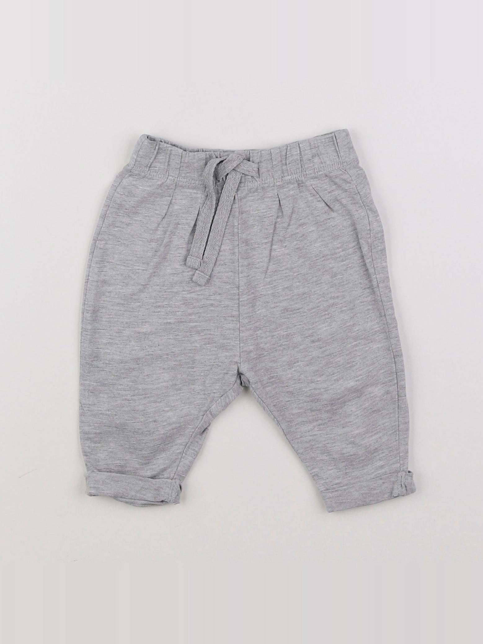La Redoute - pantalon gris - 3 mois