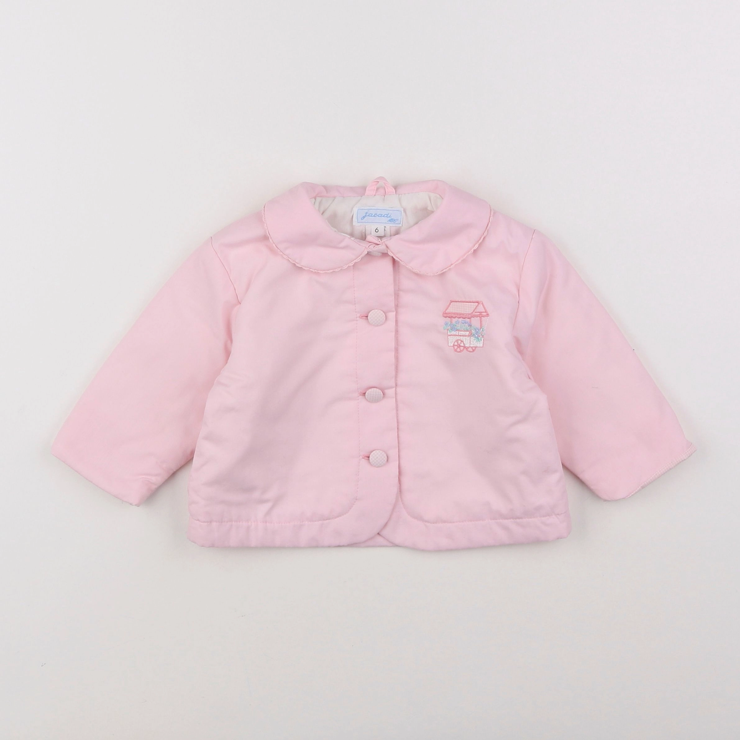 Jacadi - veste rose - 6 mois