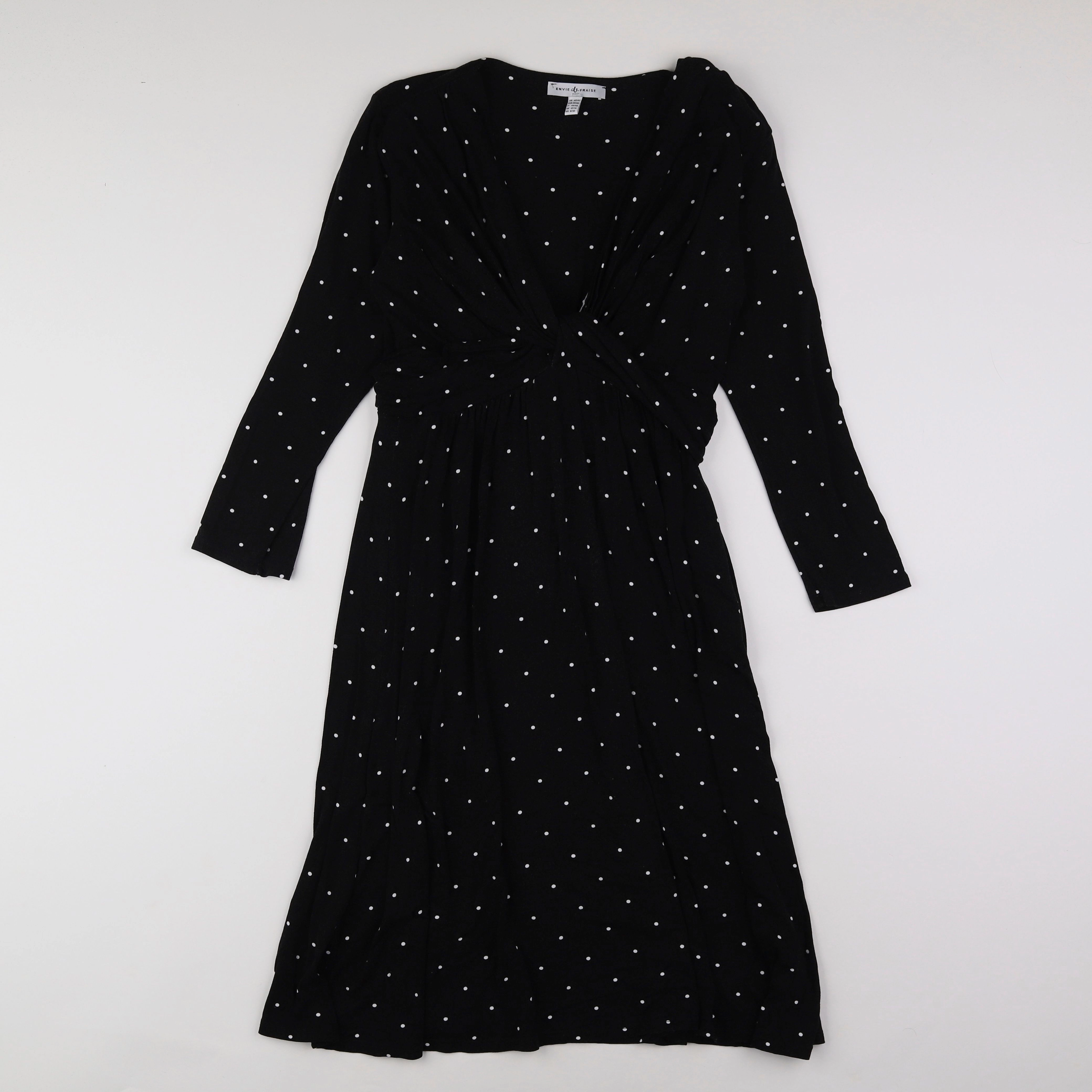 Envie de fraise - robe grossesse noir - 40 à 42
