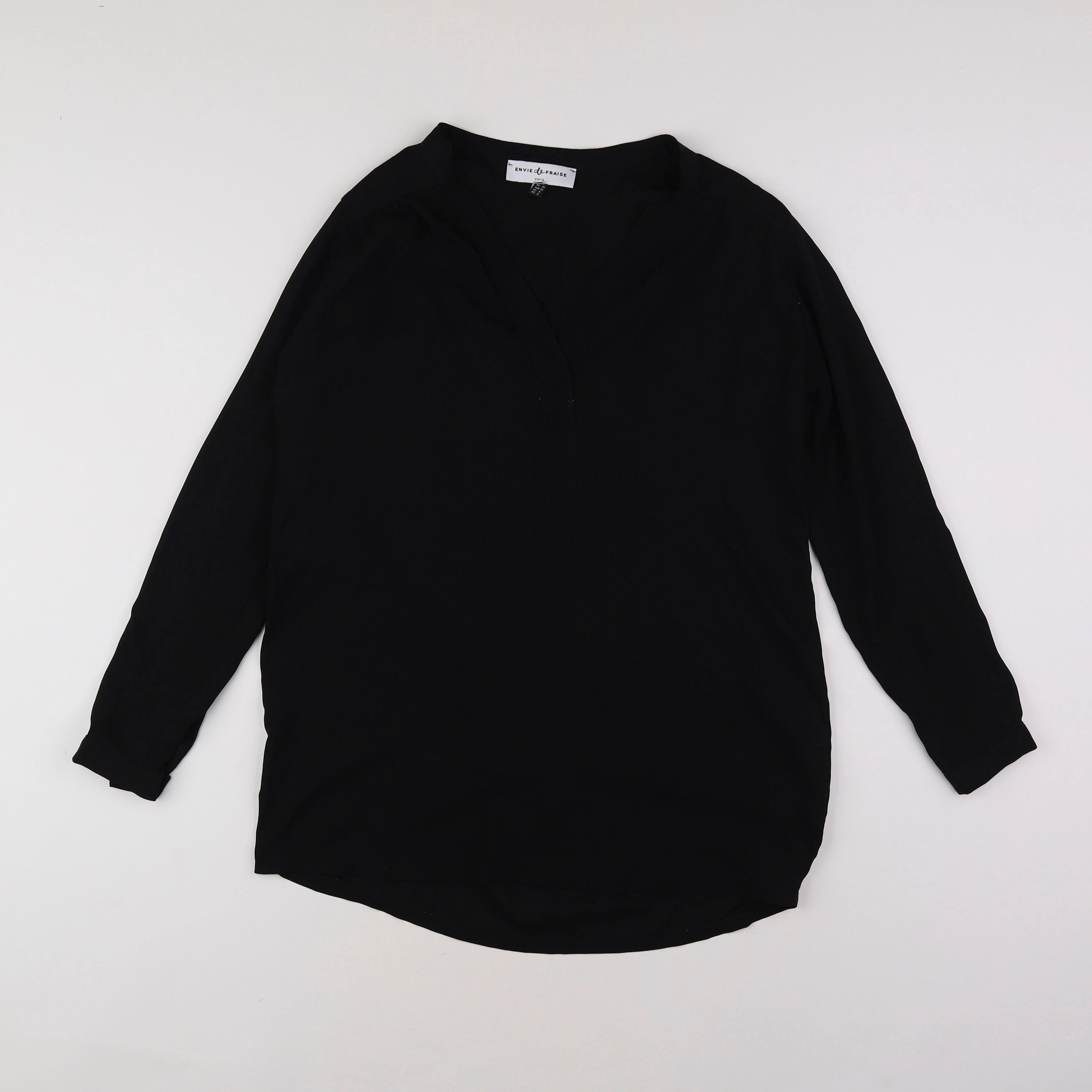 Envie de fraise - blouse grossesse noir - 34