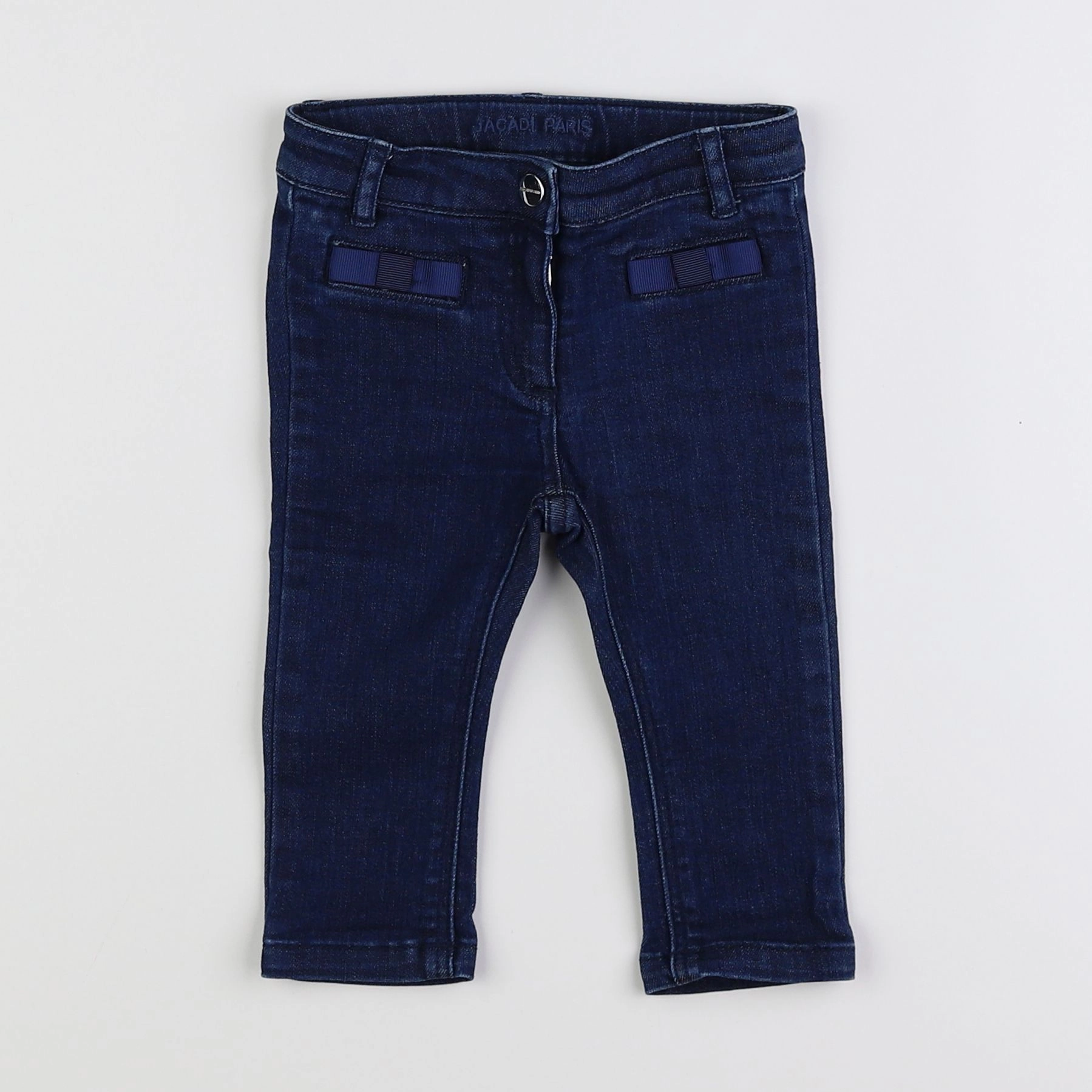Jacadi - jean bleu - 12 mois