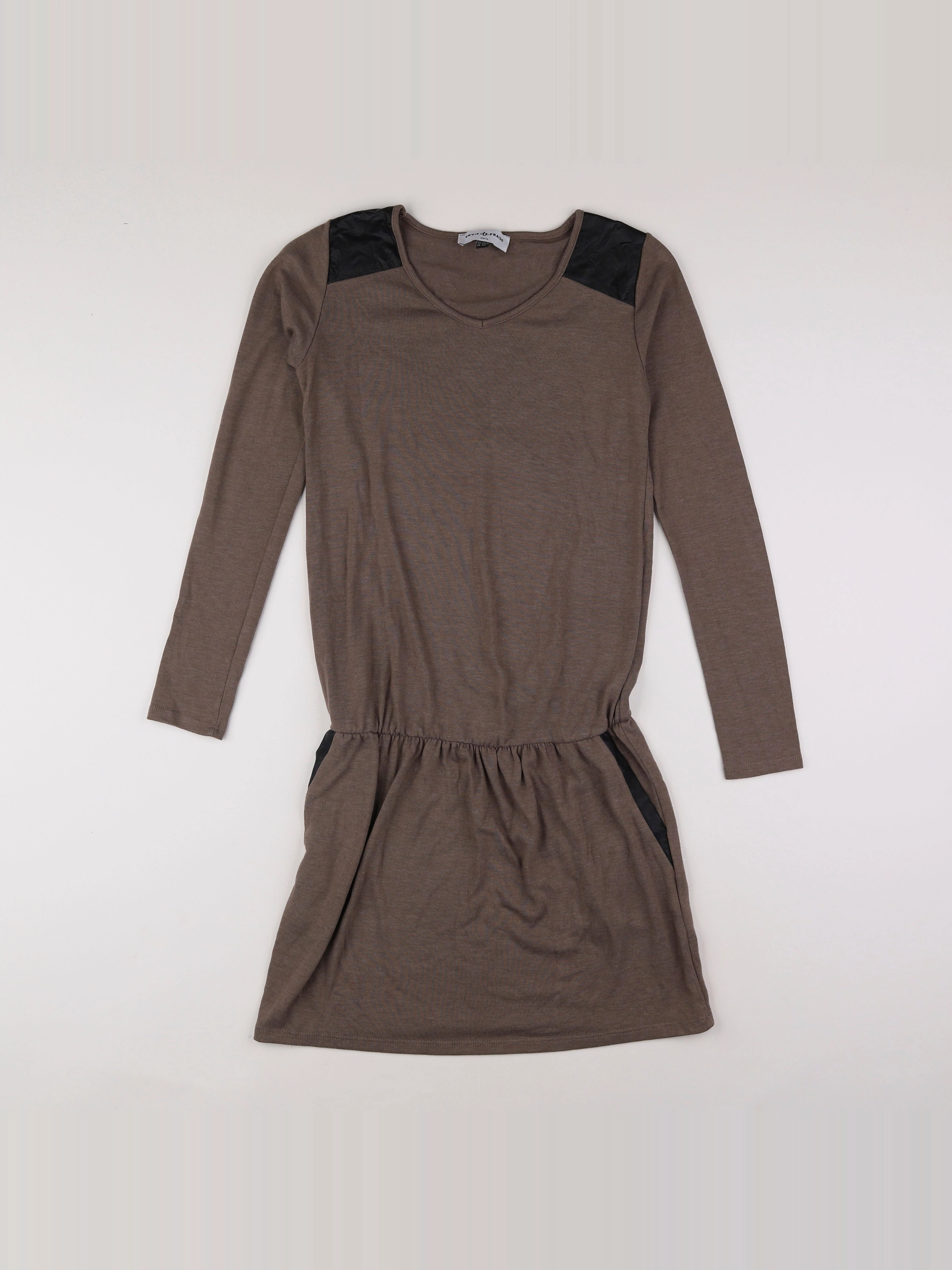 Envie de fraise - robe grossesse marron - 34 à 36