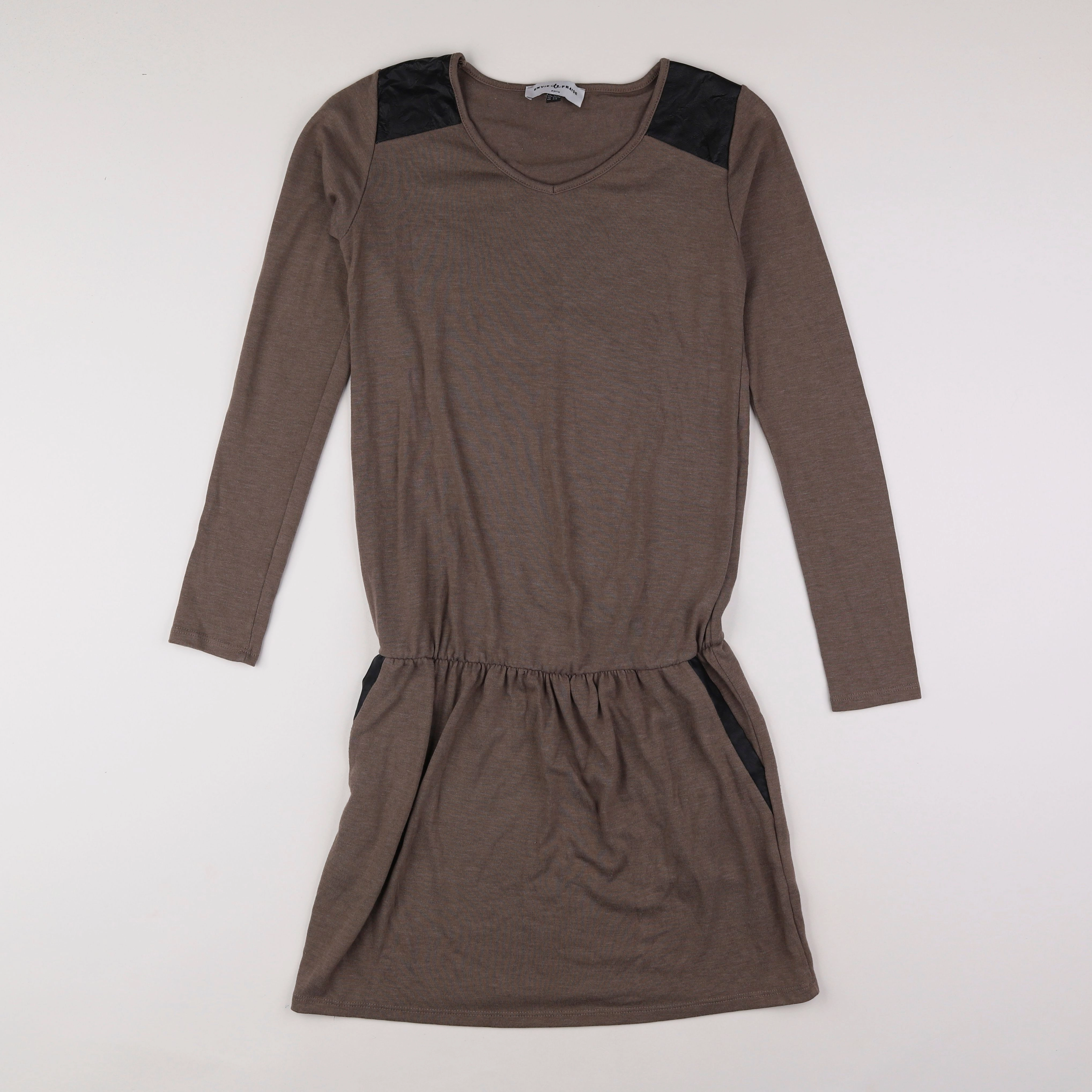 Envie de fraise - robe grossesse marron - 34 à 36