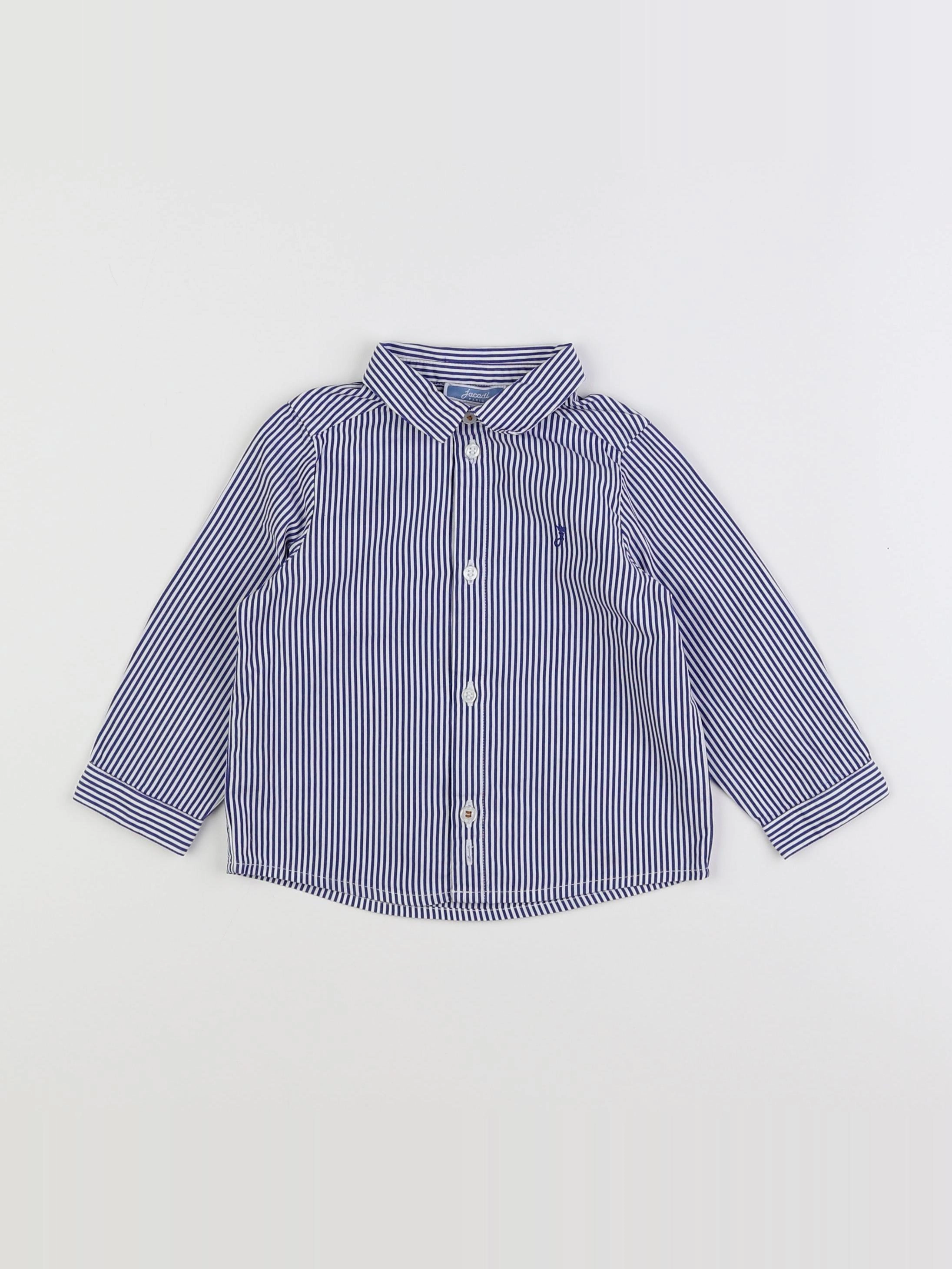 Jacadi - chemise bleu - 18 mois