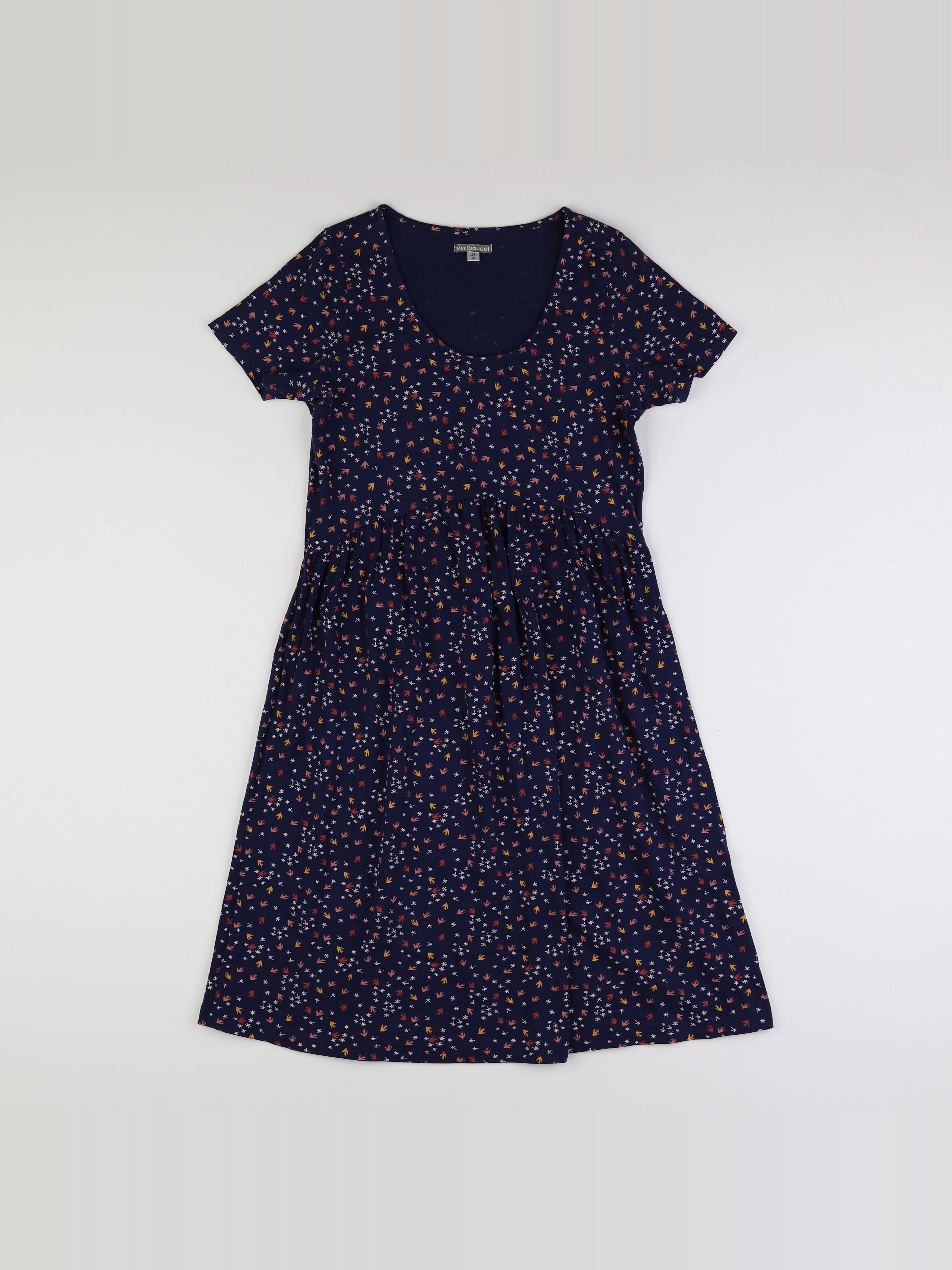 Vertbaudet - robe grossesse bleu, multicolore - 34 à 36