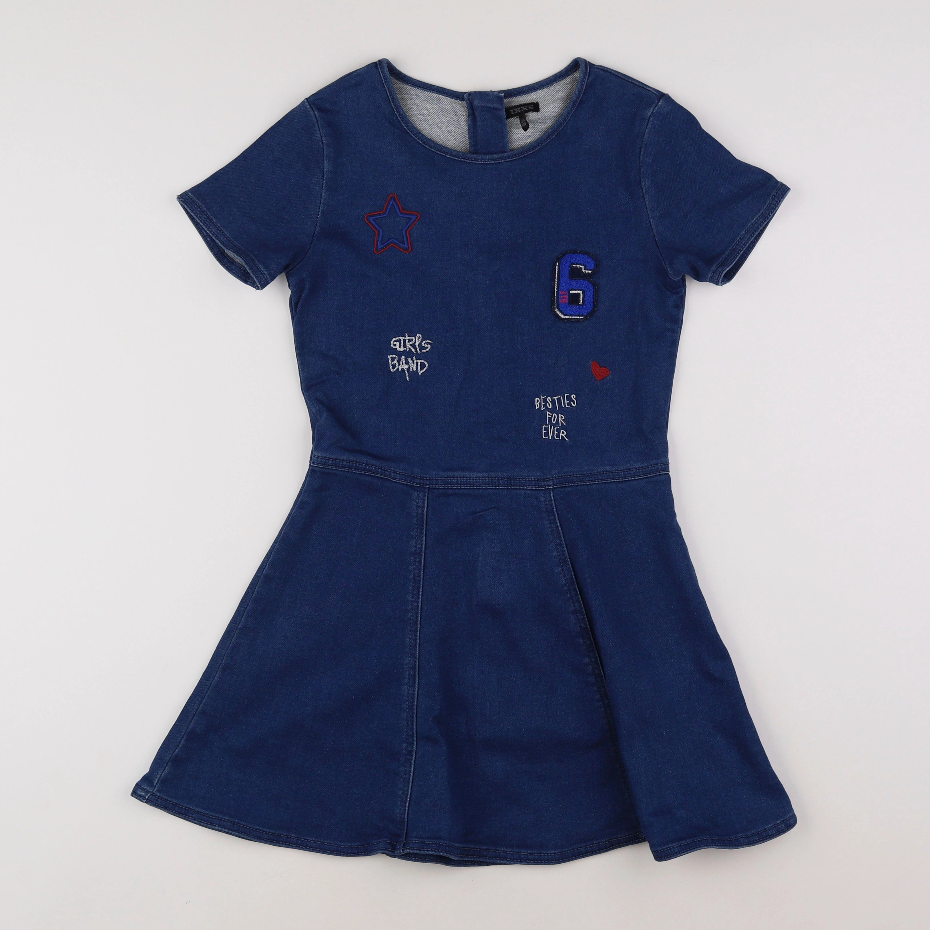 IKKS - robe bleu - 10 ans