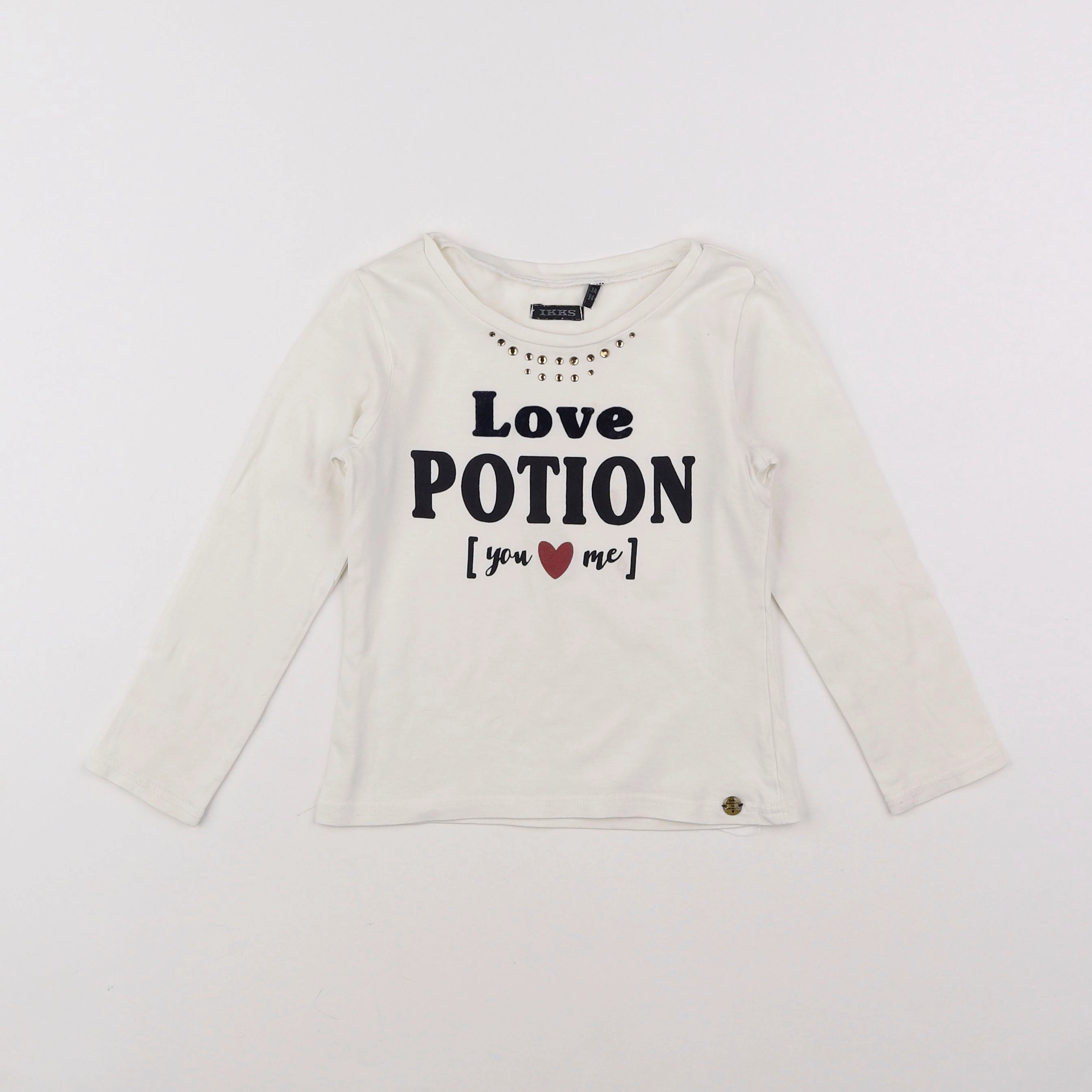IKKS - tee-shirt blanc - 3 ans