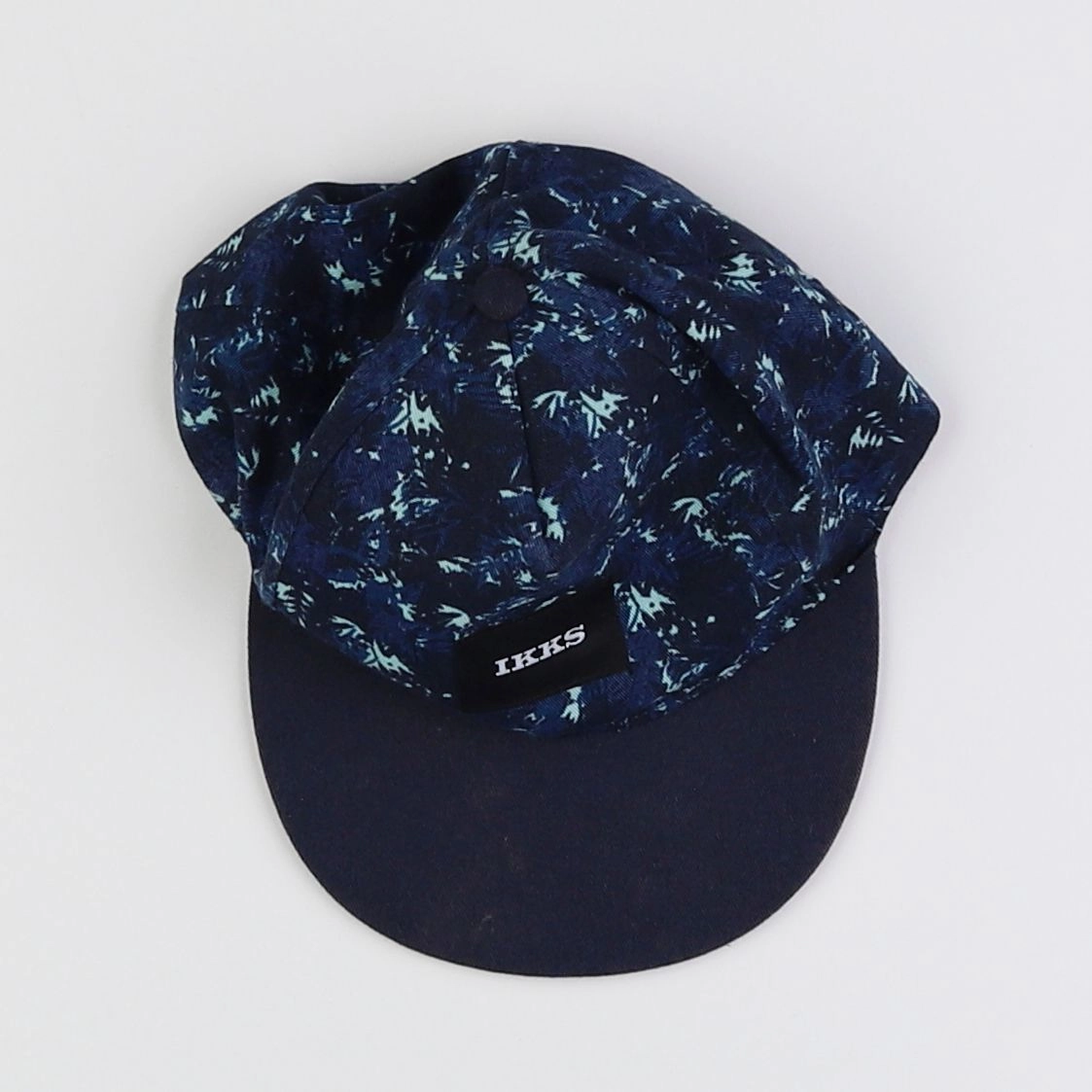 IKKS - casquette bleu - 7/12 ans