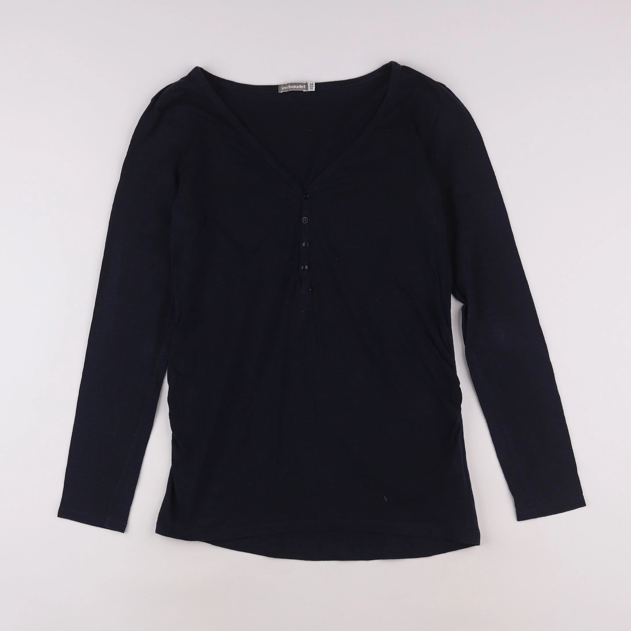 Vertbaudet - tee-shirt grossesse bleu - 34 à 36