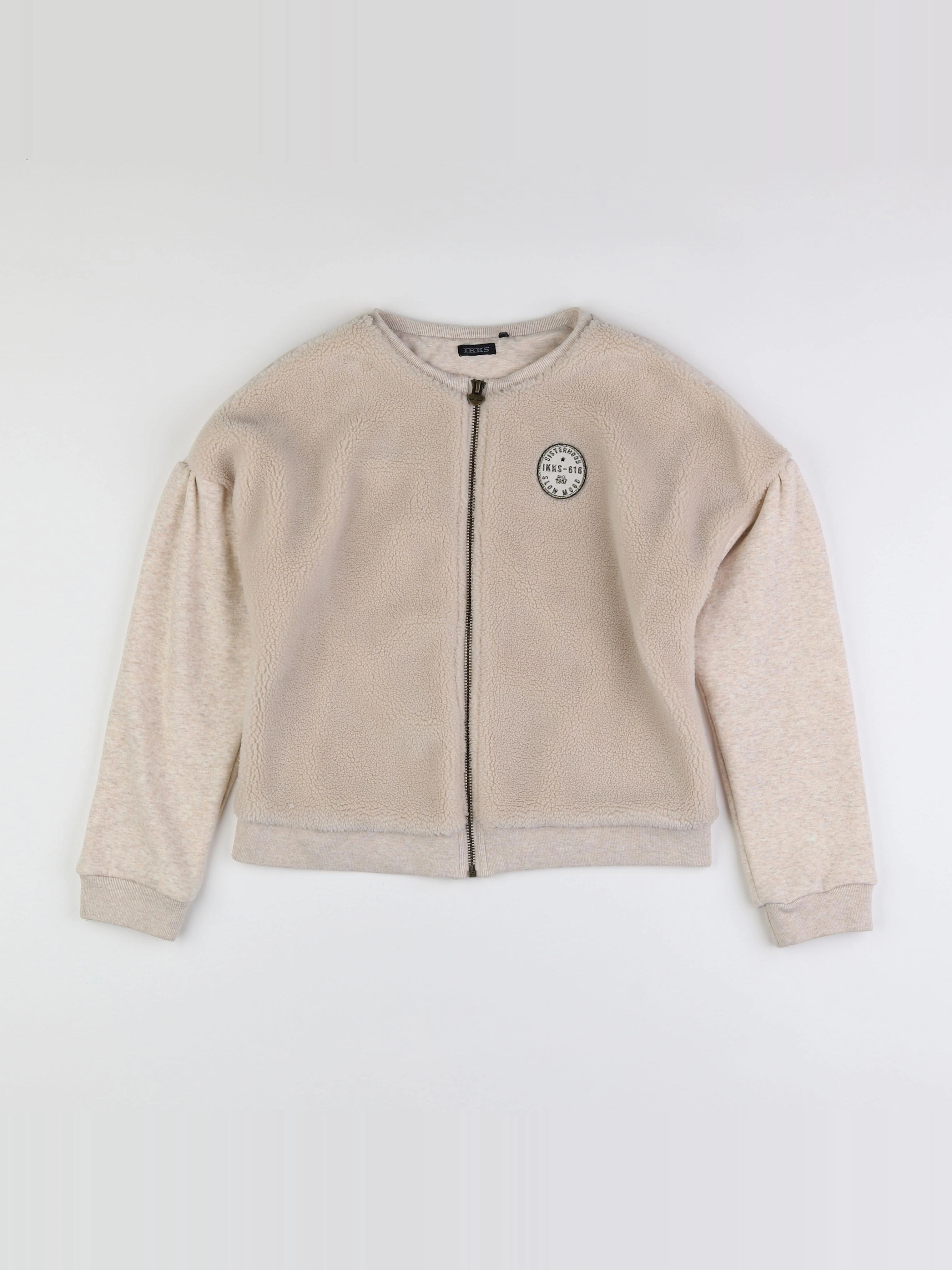 IKKS - veste beige - 12 ans