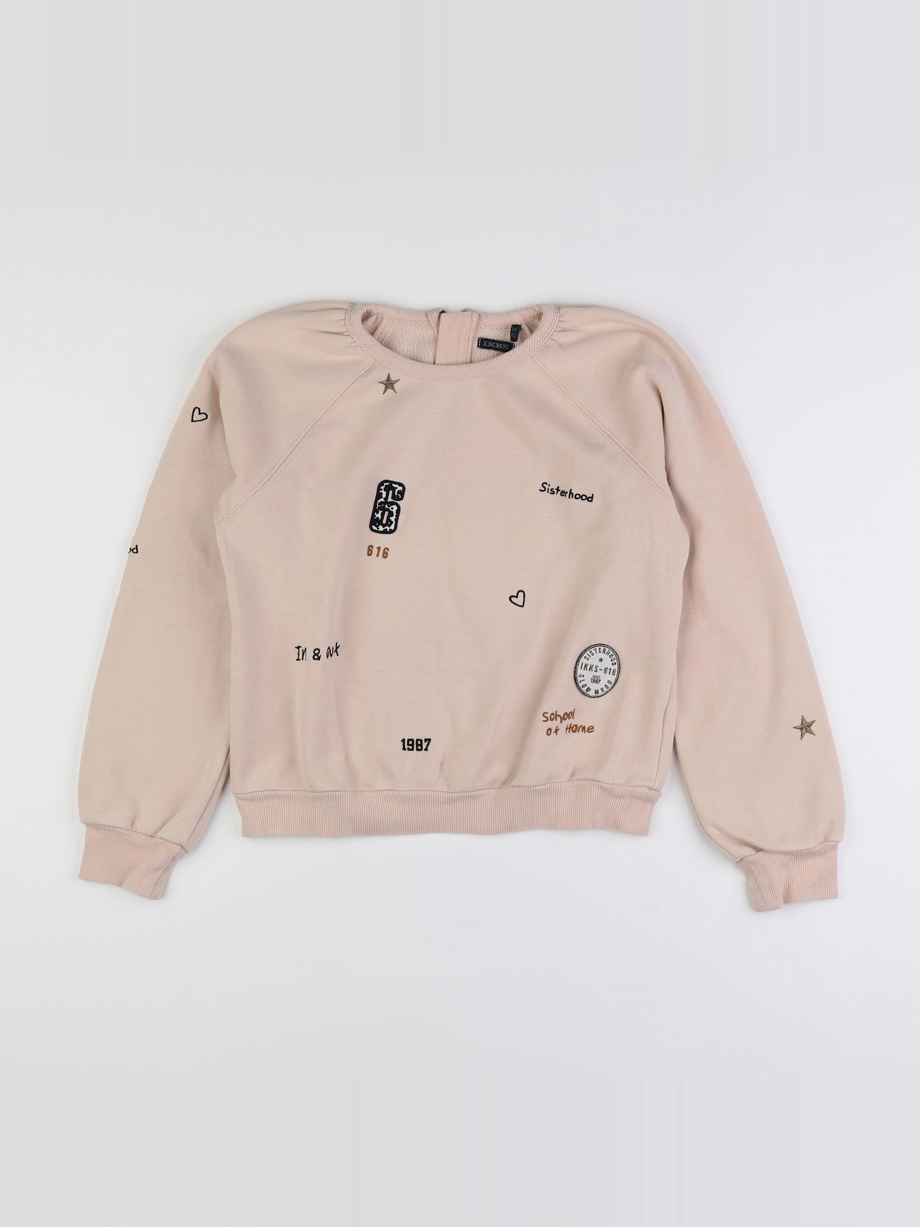 IKKS - sweat rose - 12 ans