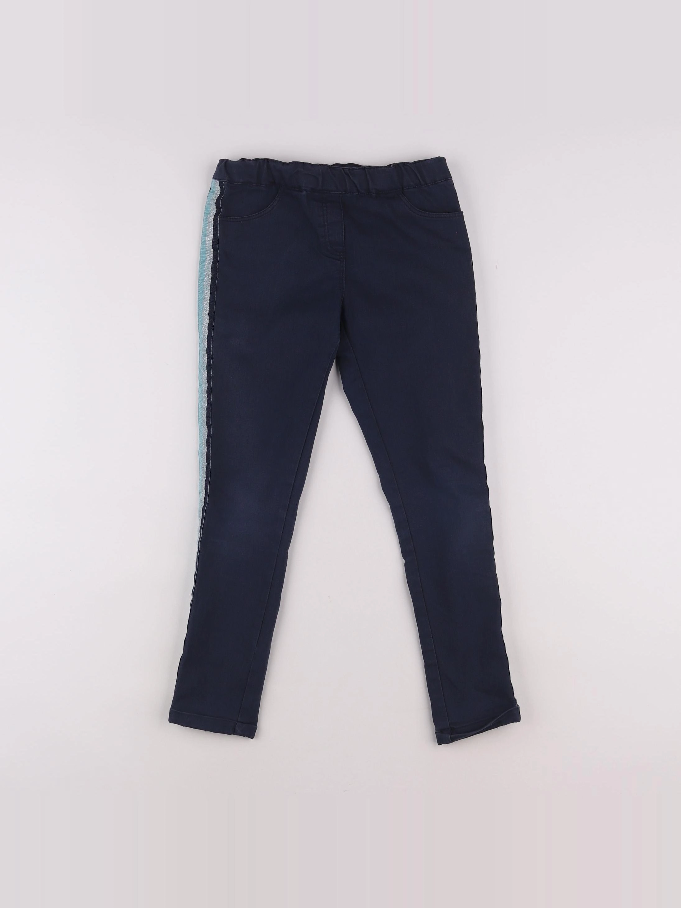 Vertbaudet - jegging bleu - 9 ans