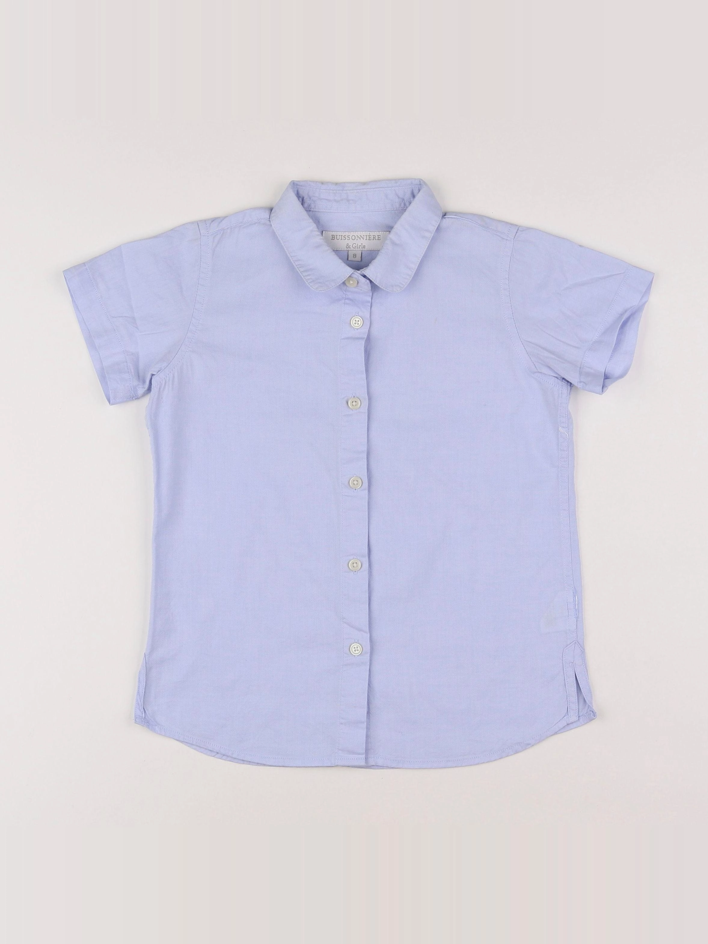 Buissonnière - chemise bleu - 8 ans