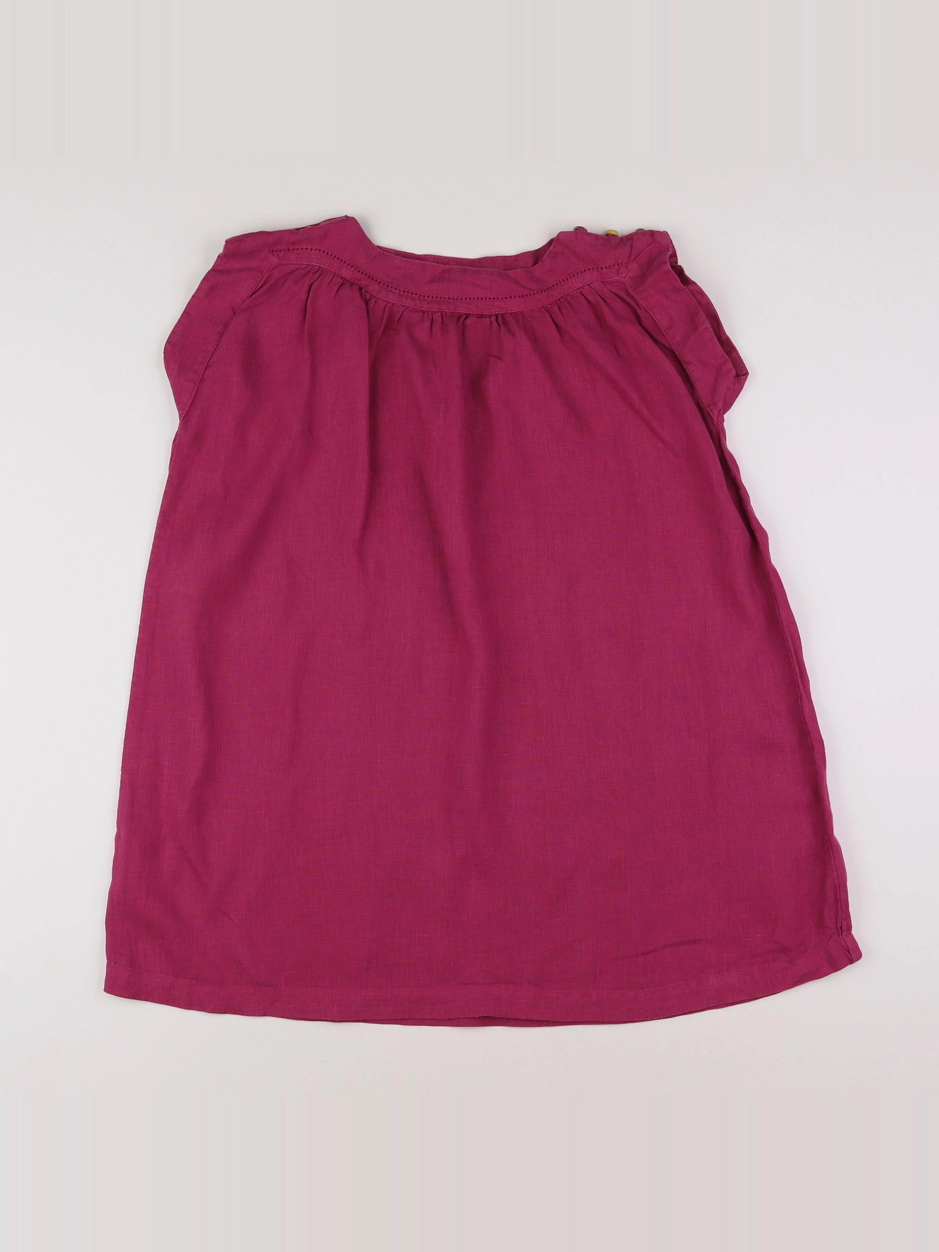 Monoprix - robe rose - 8 ans