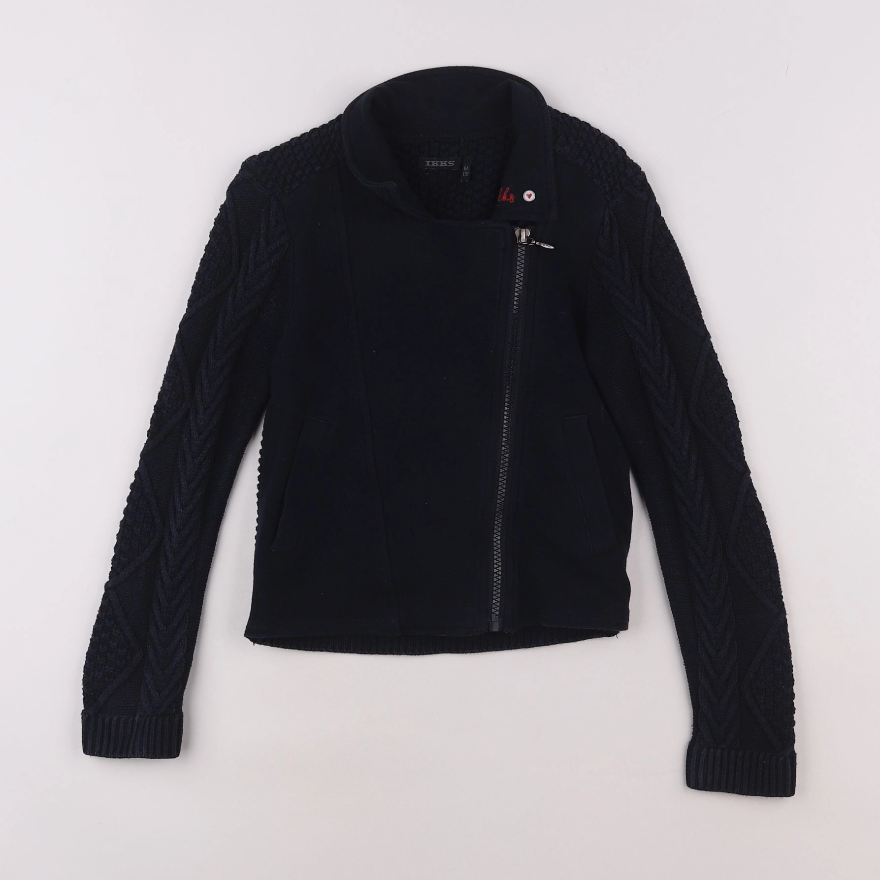 IKKS - veste bleu - 6 ans