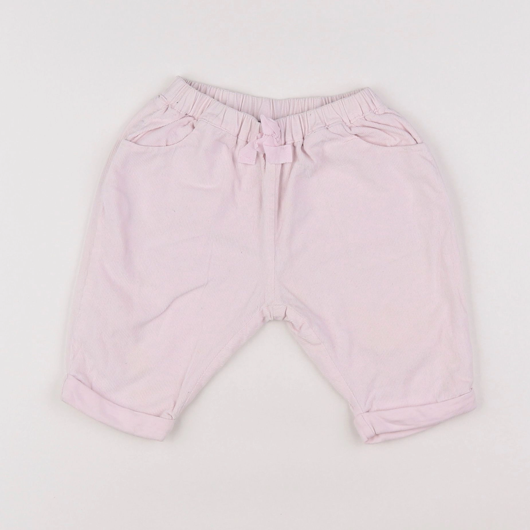 Jacadi - pantalon doublé rose - 6 mois