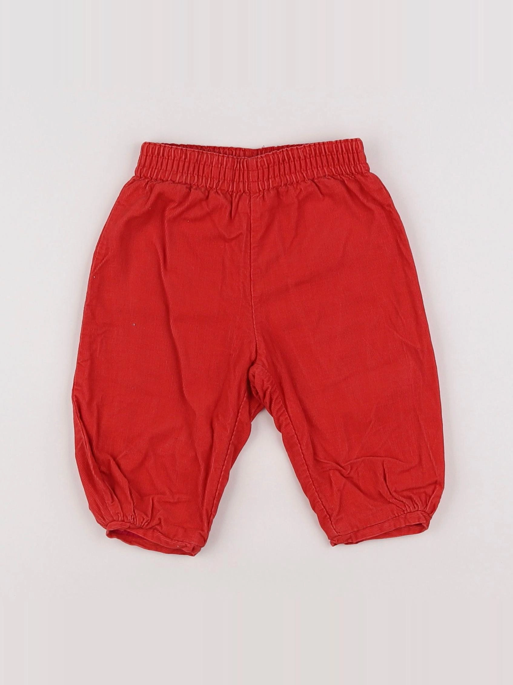 Catimini - pantalon doublé rouge - 6 mois