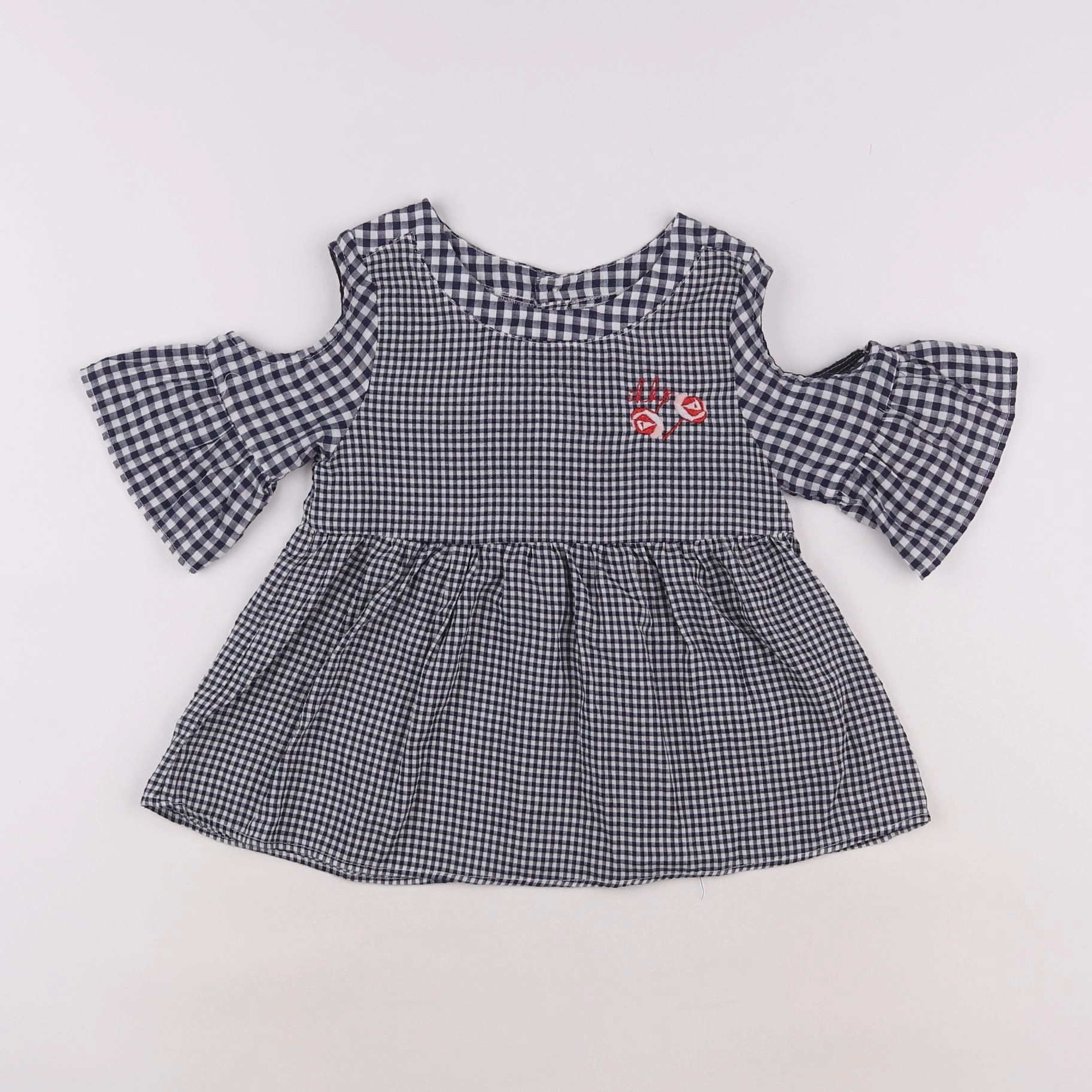 IKKS - tee-shirt blanc, bleu - 6 ans