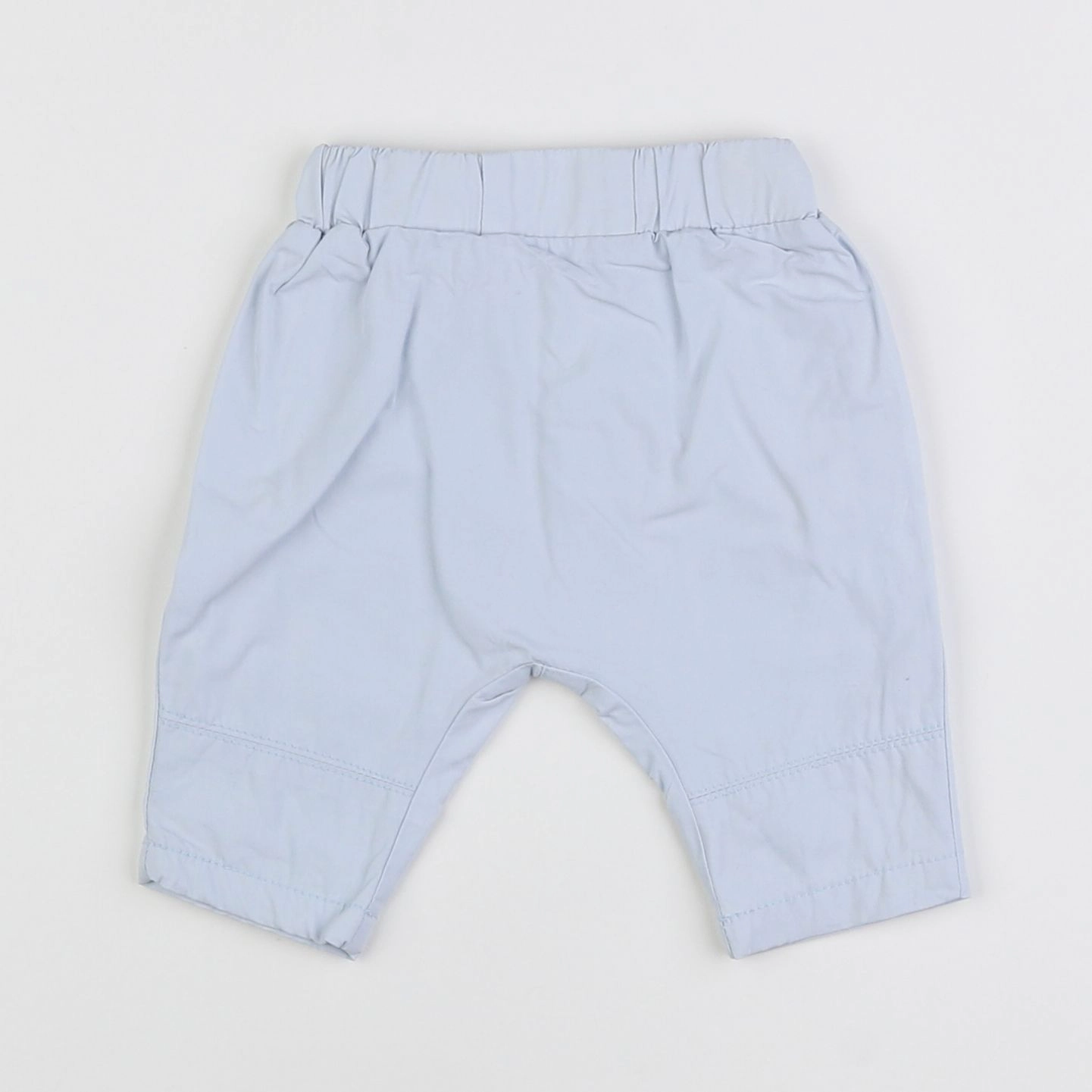 Vertbaudet - sarouel doublé bleu - 1 mois