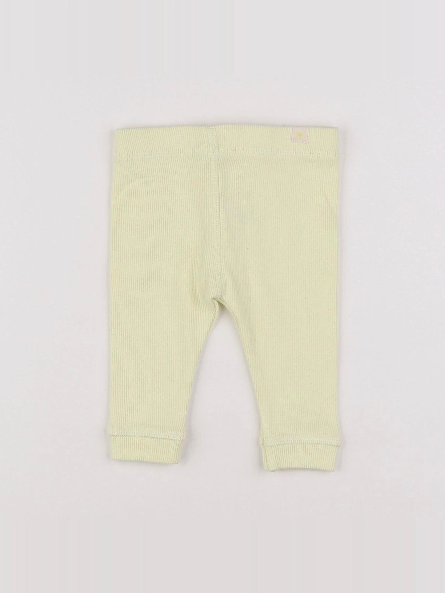 Zara - legging jaune - 1/3 mois