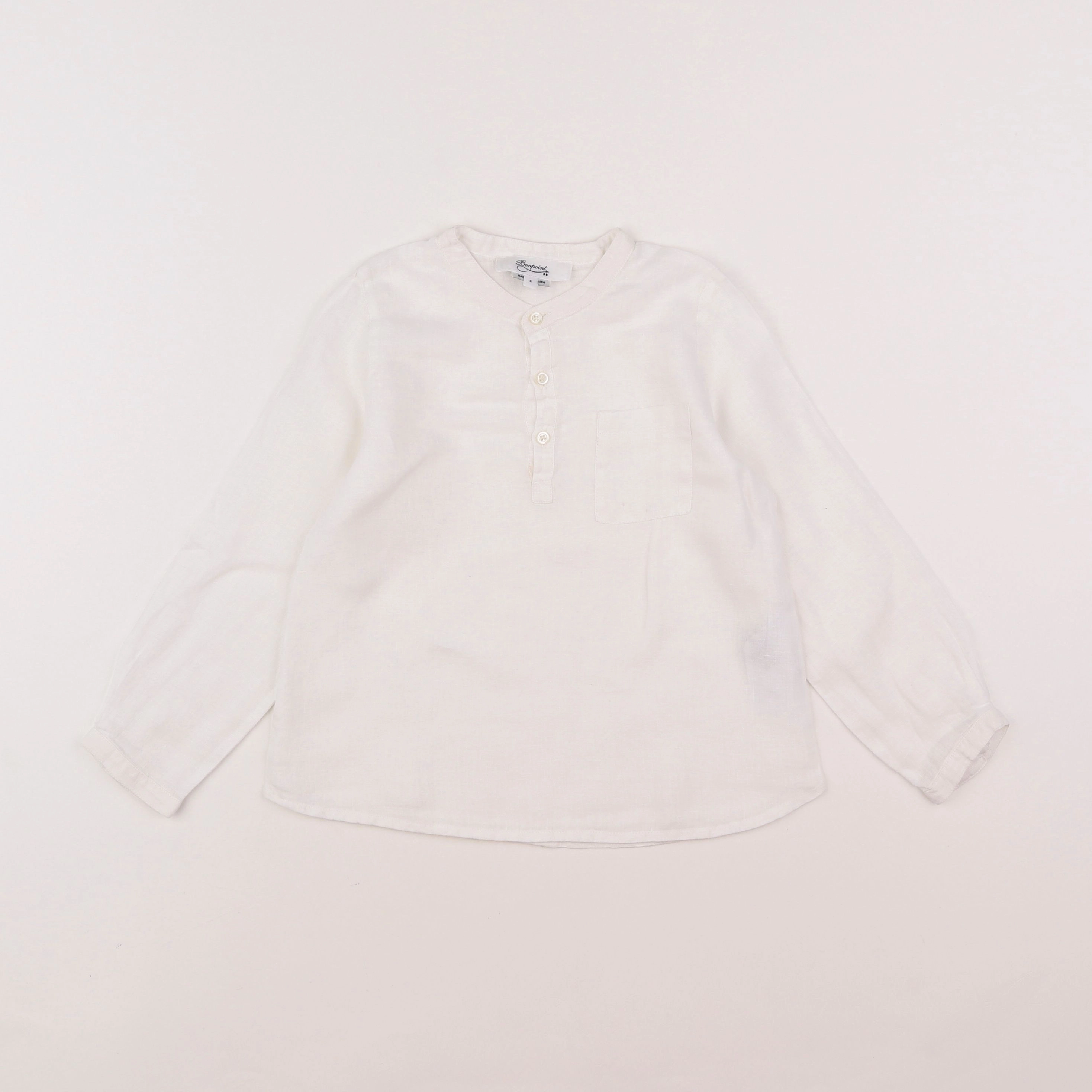 Bonpoint - chemise blanc - 4 ans