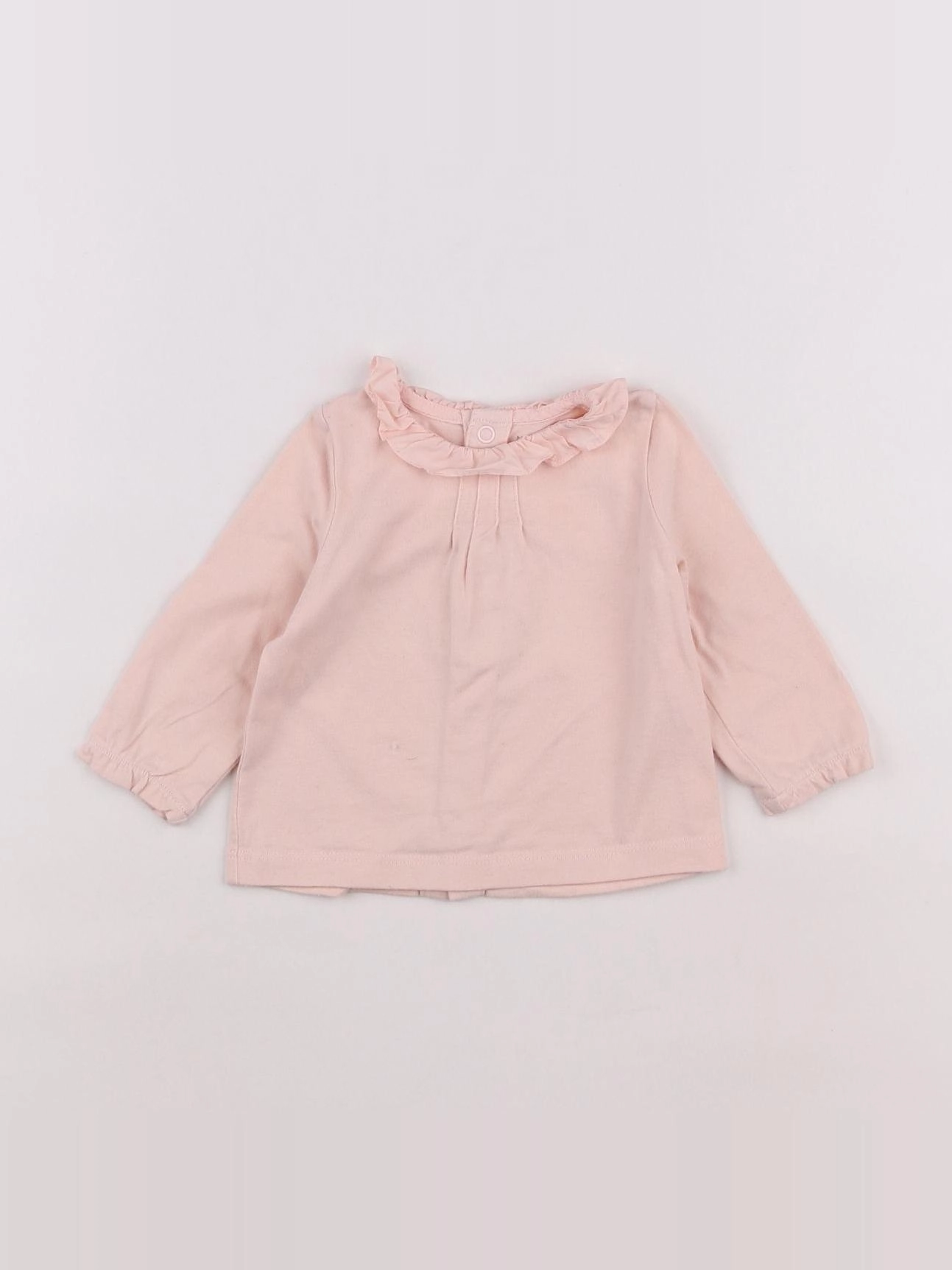Natalys - tee-shirt rose - 6 mois