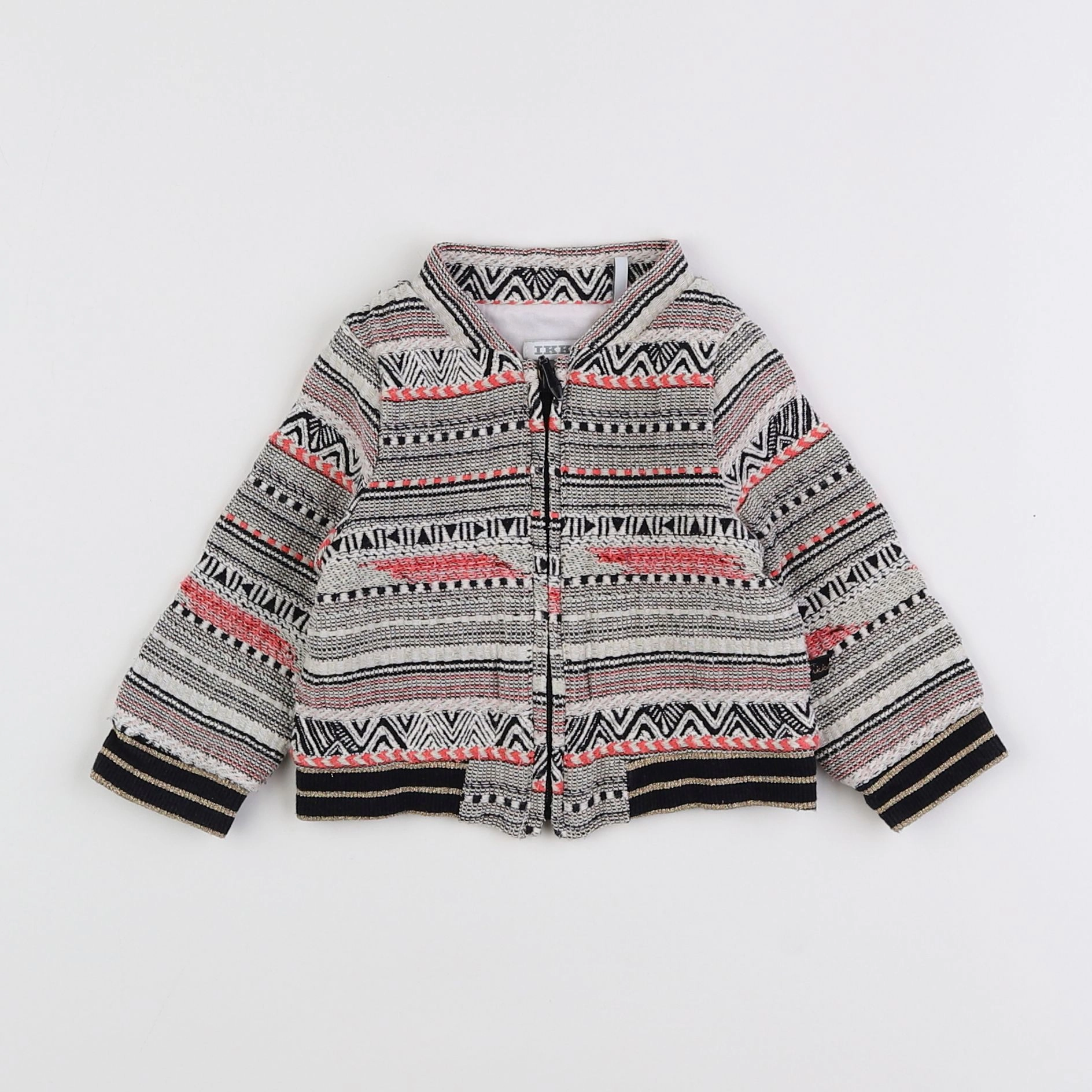 IKKS - gilet multicolore - 12 mois