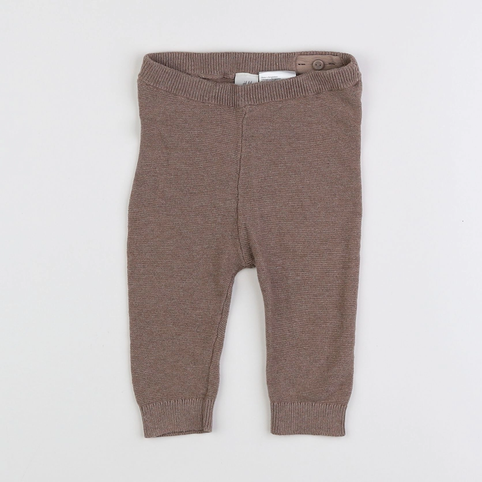 H&M - legging marron - 3/6 mois