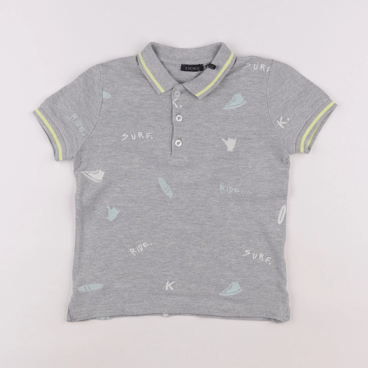 IKKS - polo gris - 3 ans