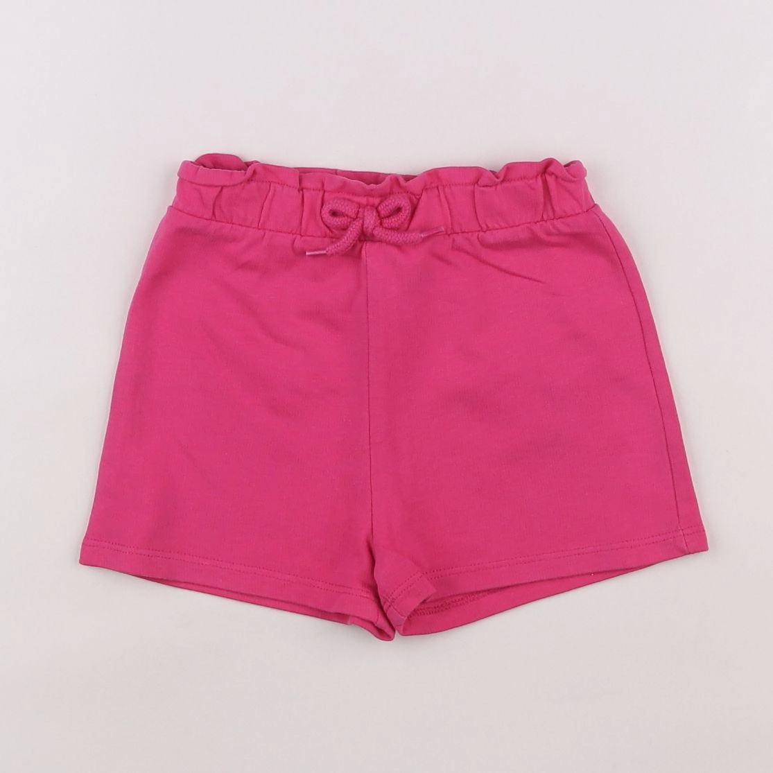 Vertbaudet - short rose fluo - 2 ans