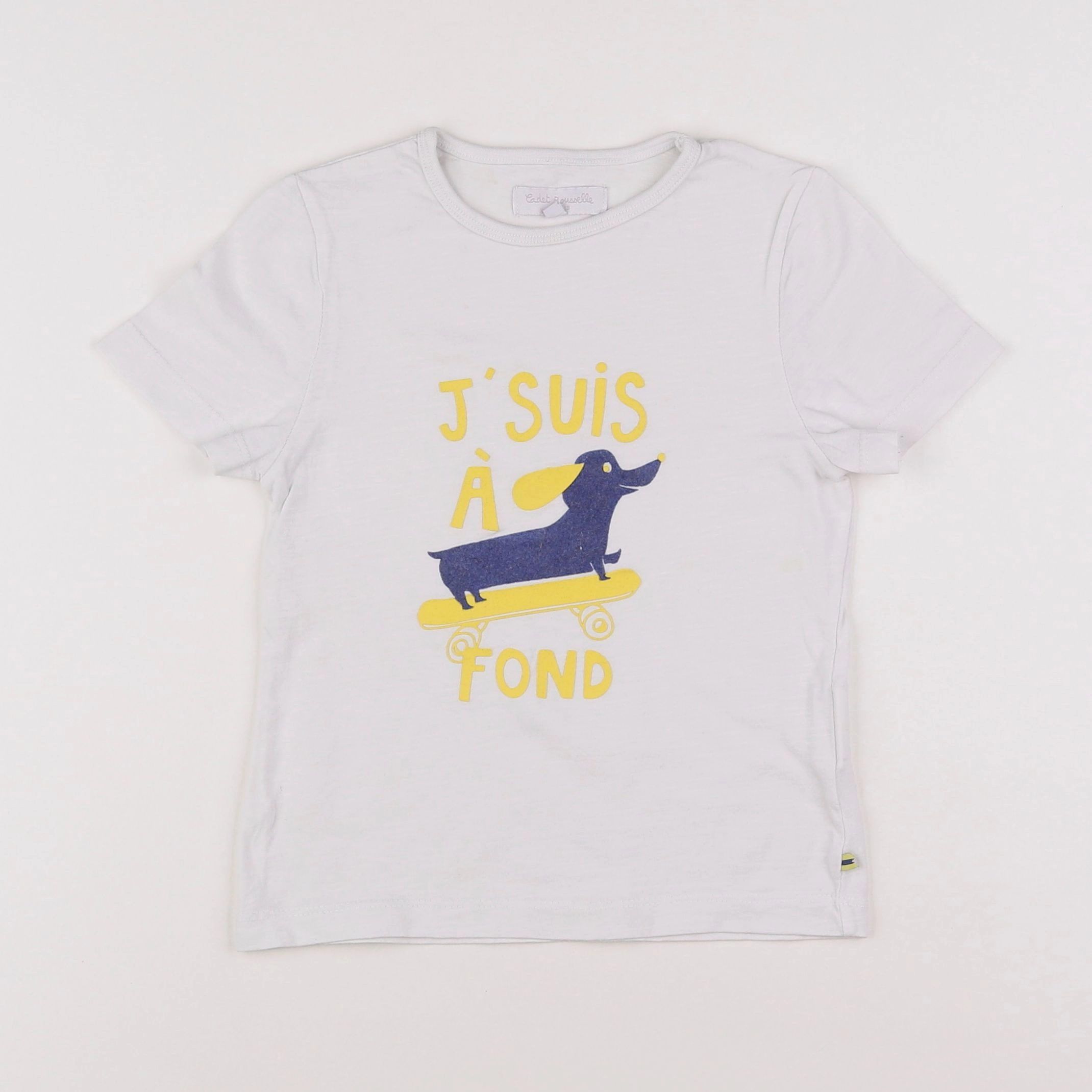 Cadet Rousselle - tee-shirt blanc - 5 ans