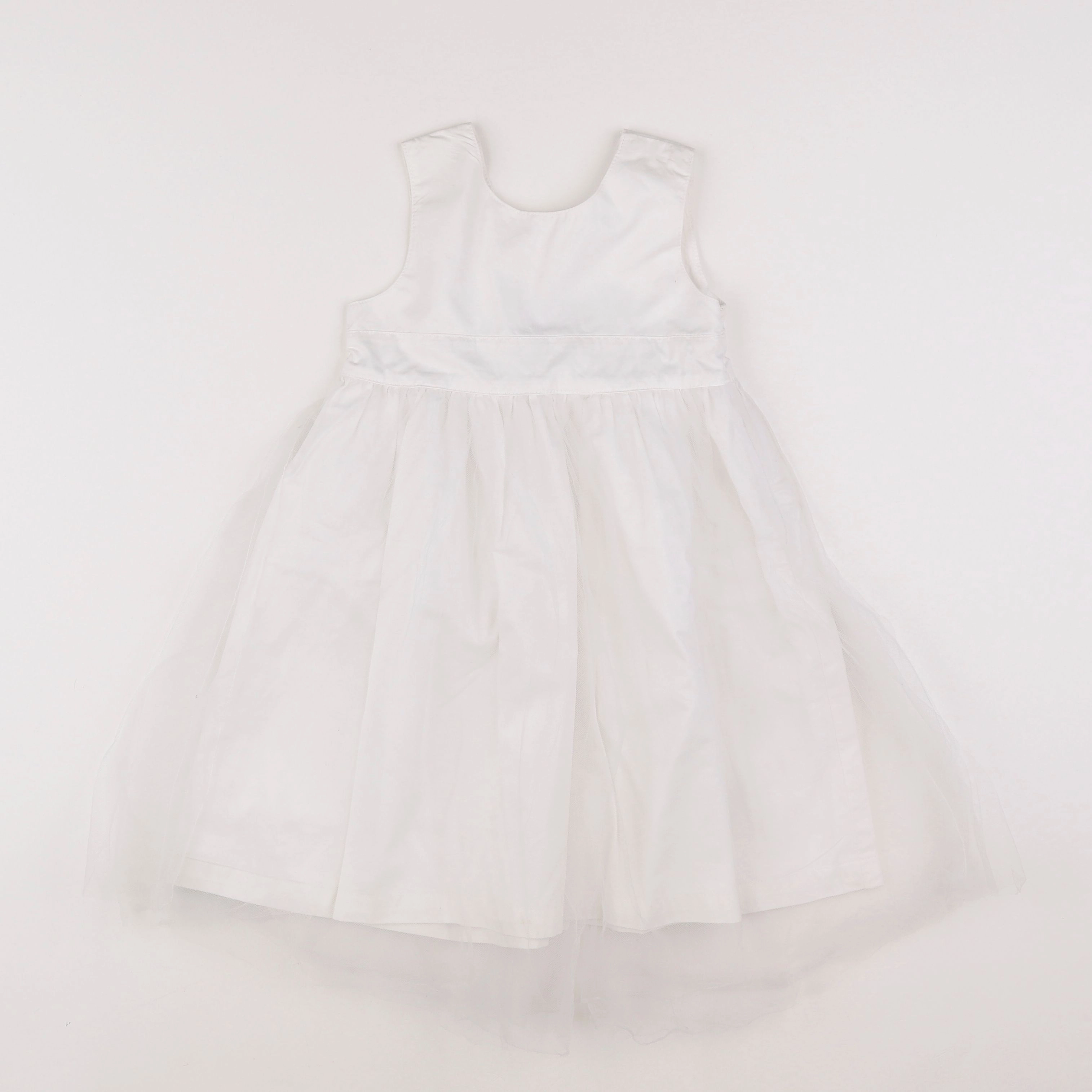 Vertbaudet - robe blanc - 3 ans