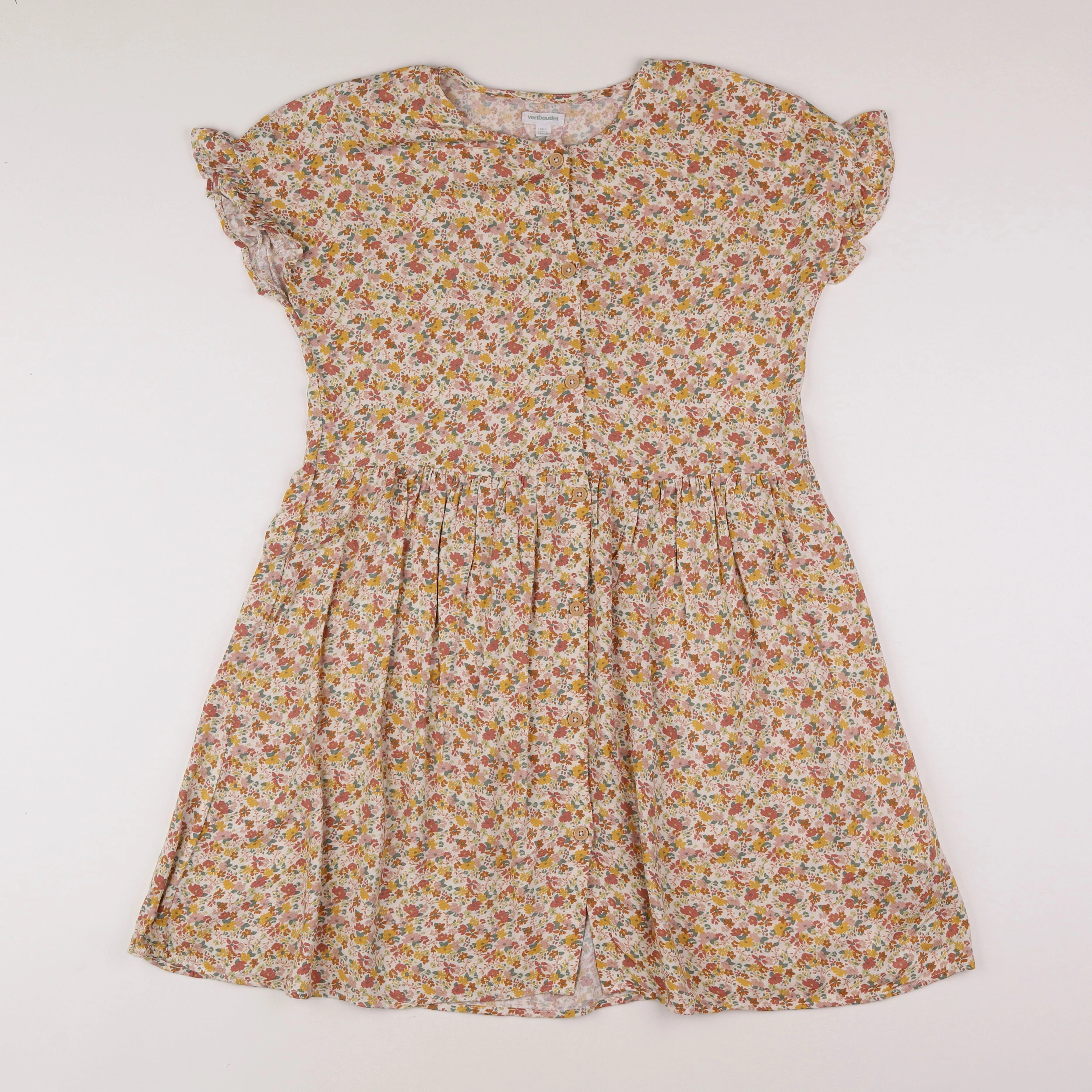 Vertbaudet - robe multicolore - 14 ans