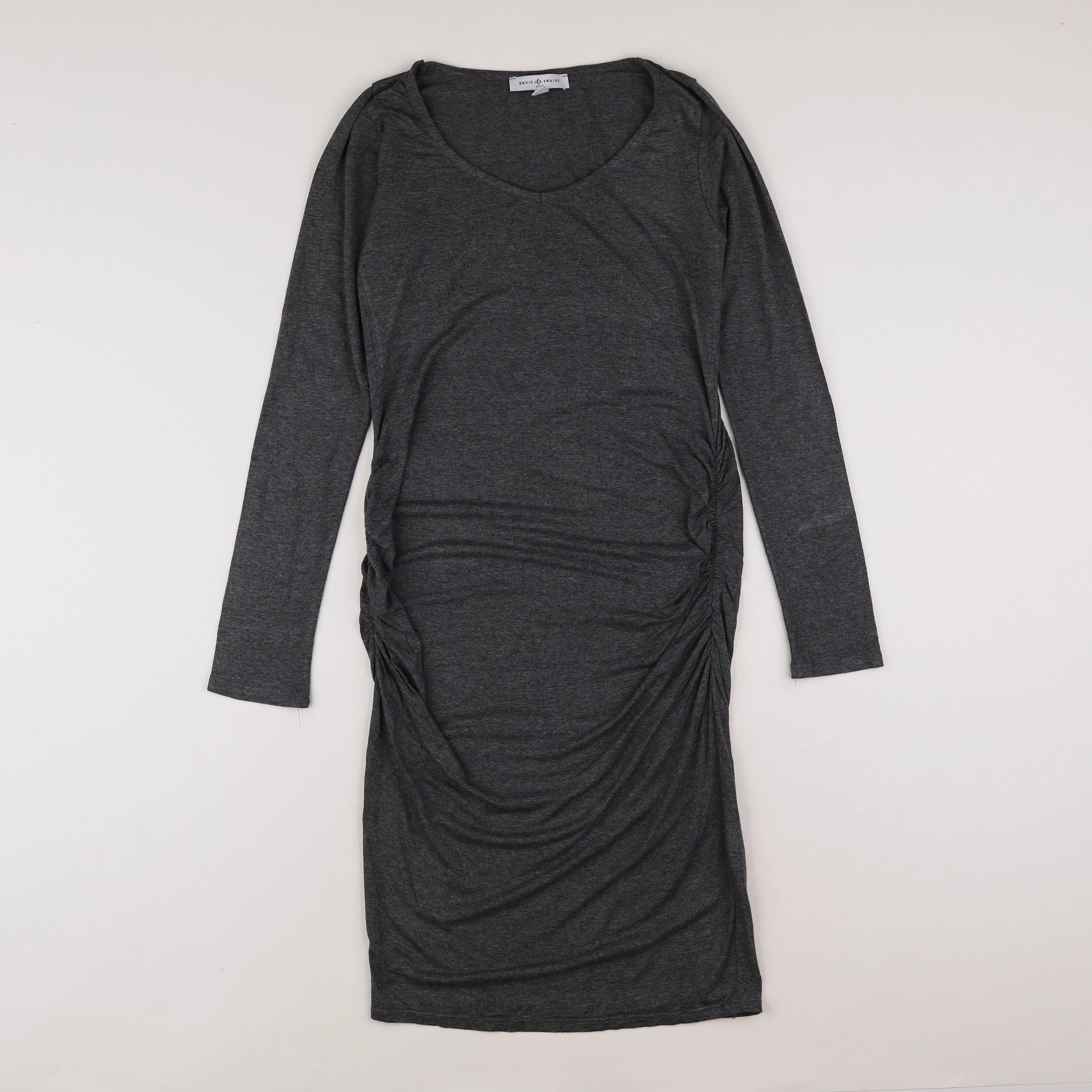 Envie de fraise - robe grossesse gris - 34 à 36