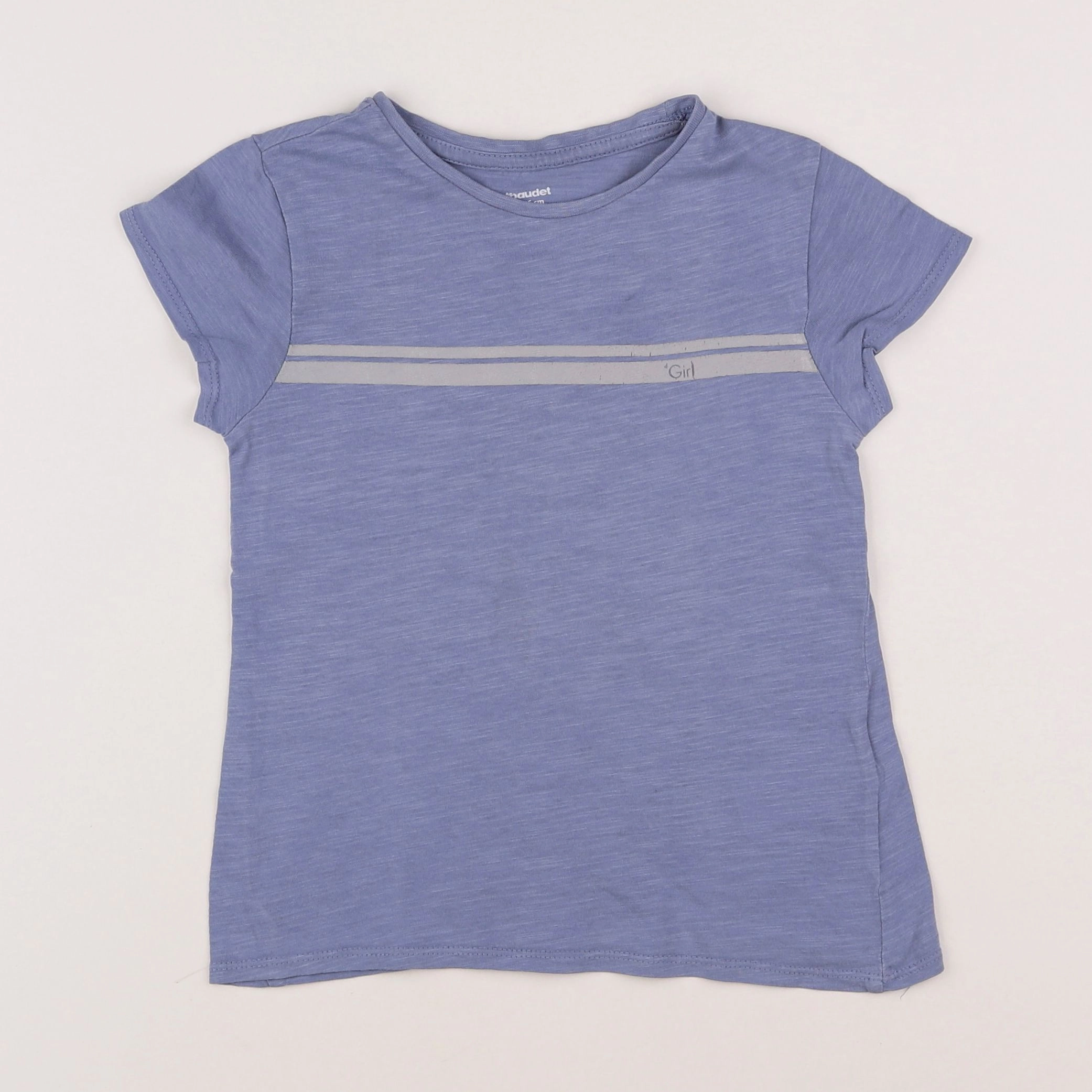 Vertbaudet - tee-shirt bleu - 6 ans