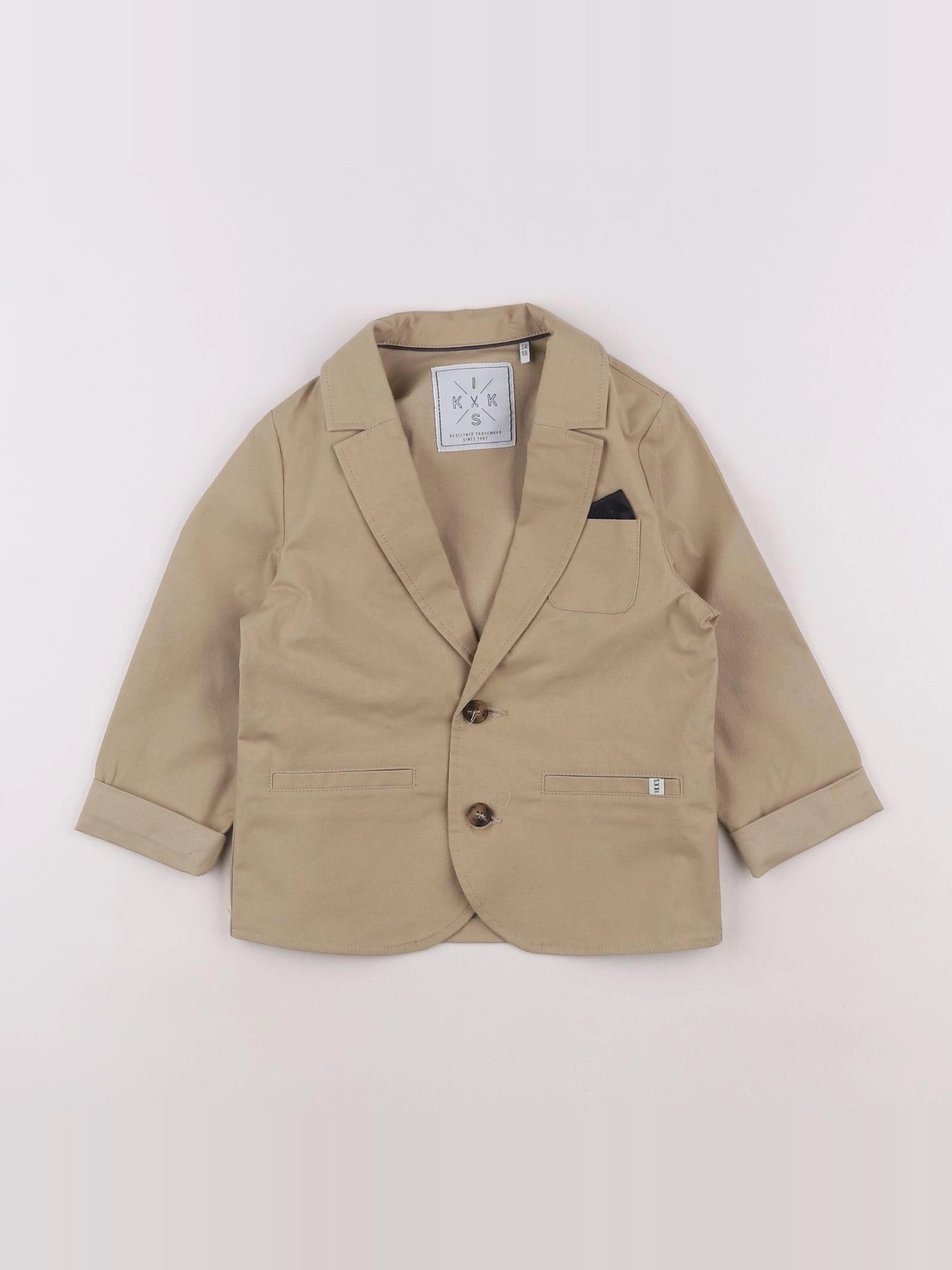 IKKS - veste beige - 3 ans