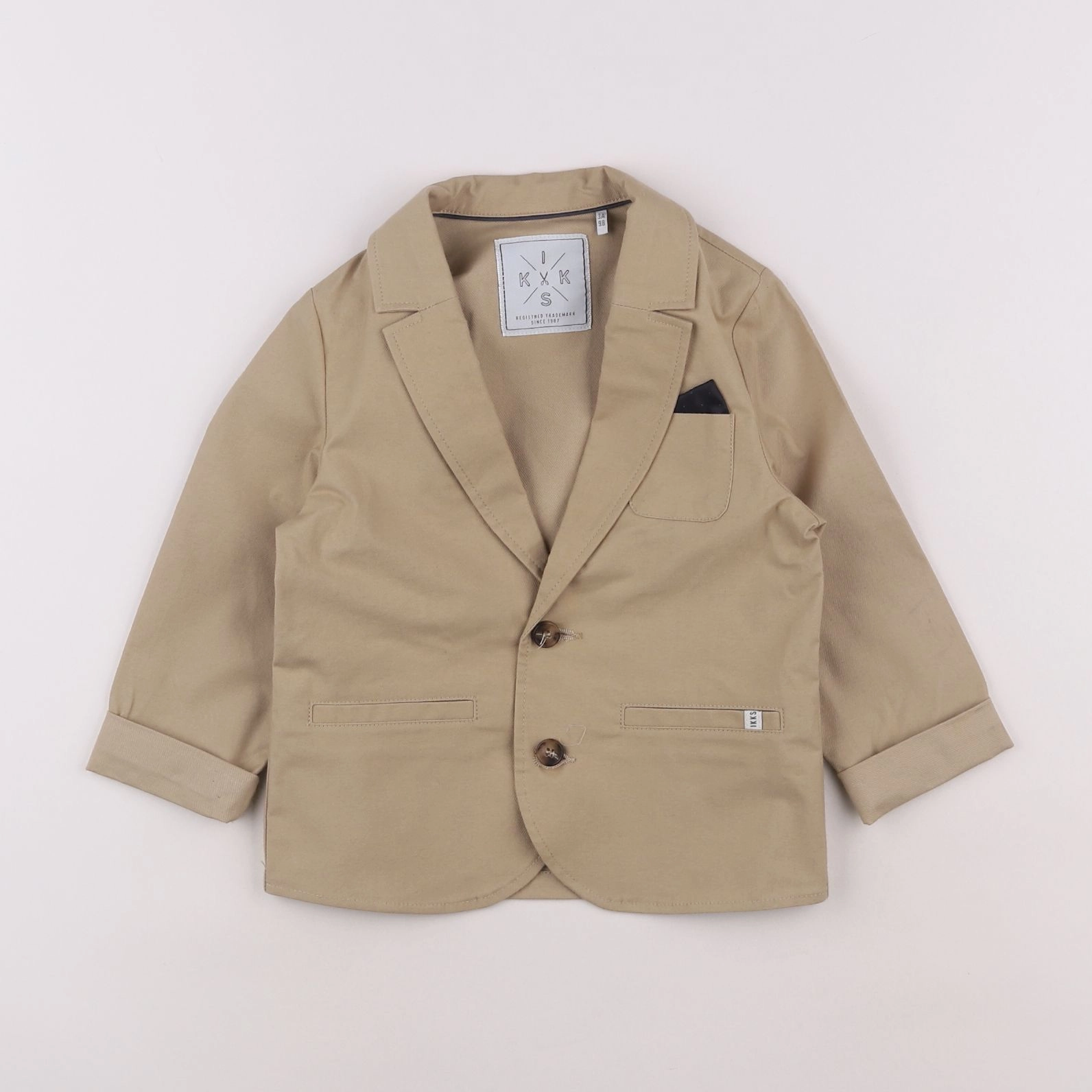 IKKS - veste beige - 3 ans